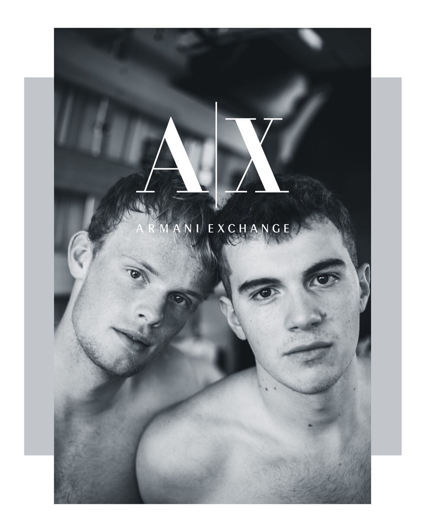 A R M A N I  E X C H A N G E
-reimagined-
// A SERIES //
&bull;
&bull;
&bull;
Thought it&rsquo;d be fun to imagine these two goons as models for a brand like Armani Exchange or something 😳😂🤙 All these shots were inside of a van HAHA miss these two