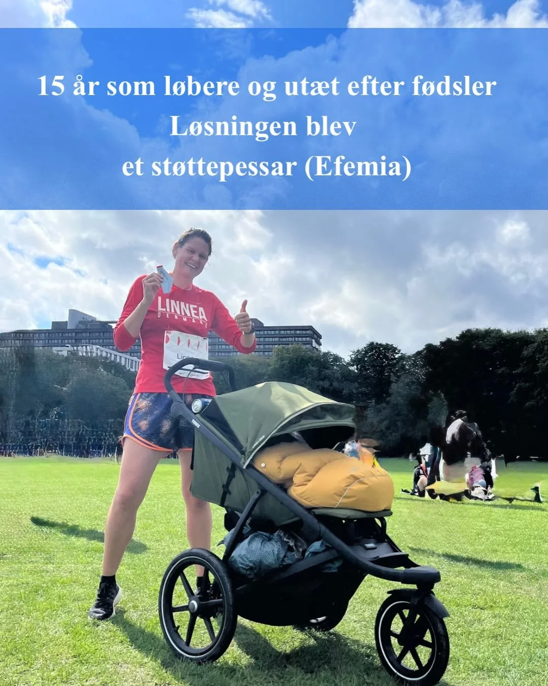Jeg har l&oslash;bet de sidste 15 &aring;r, hvor l&oslash;b har v&aelig;ret frirum og en plads til bare at v&aelig;re og lade tankerne flyve. En vigtig og stor del af min identitet 🏃🏼&zwj;♀️🎽

Med to drenge p&aring; henholdsvis tre og halvandet &a
