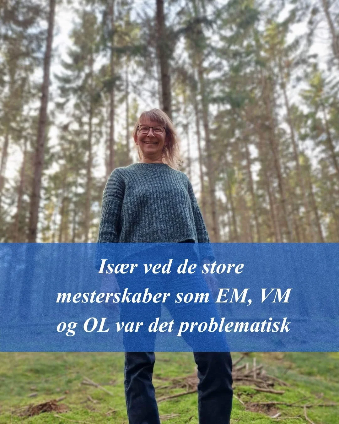 EM, VM og OL &ndash; alt var problematisk! 

Hej, jeg hedder Lene og som ung dyrkede jeg i en &aring;rr&aelig;kke atletik p&aring; eliteplan. Det var sprint, 100m h&aelig;k, h&oslash;jdespring og l&aelig;ngdespring. L&aelig;ngdespring p&aring; intern