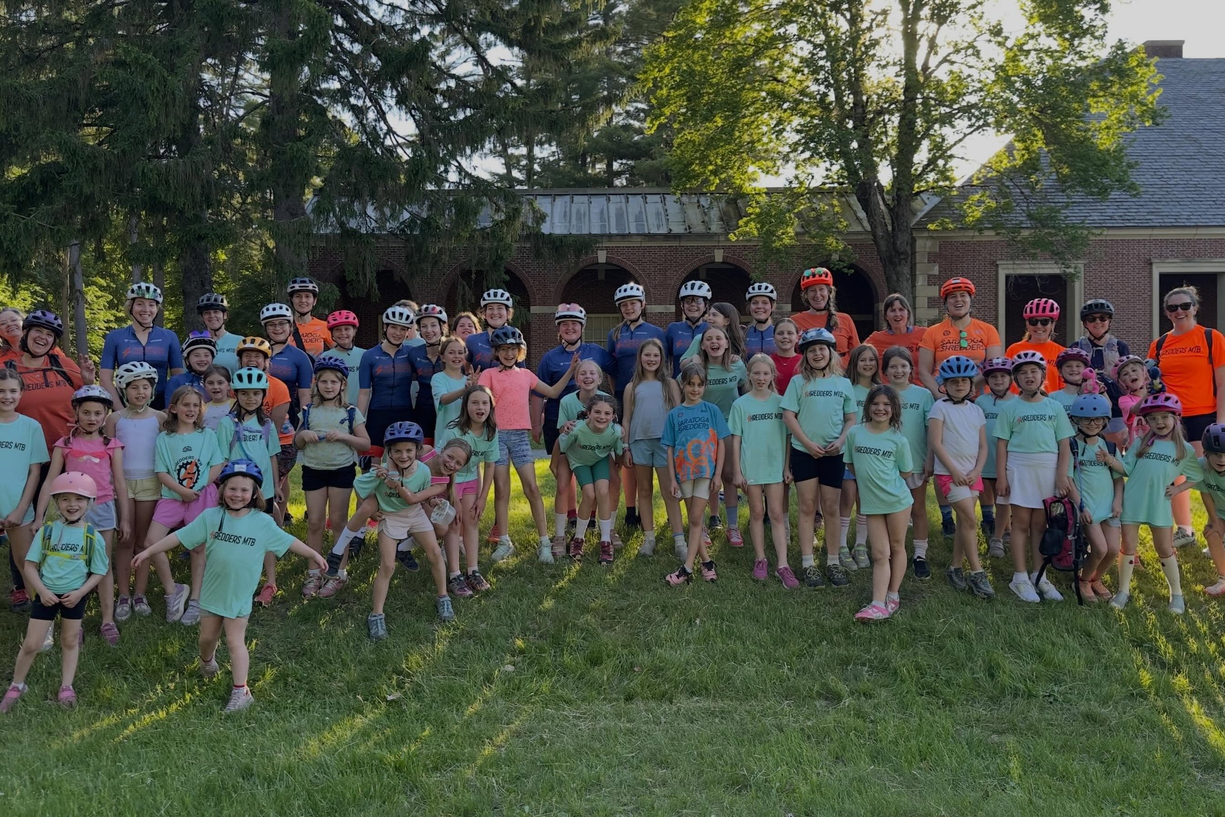 More girls on bikes! The Saratoga NICA team girls joined the Saratoga K-5 girls&rsquo; ride for an unforgettable evening of sparkle watts, trail bubbles and so many giggles! There is really nothing like seeing a whole field full of girls on bikes! 

