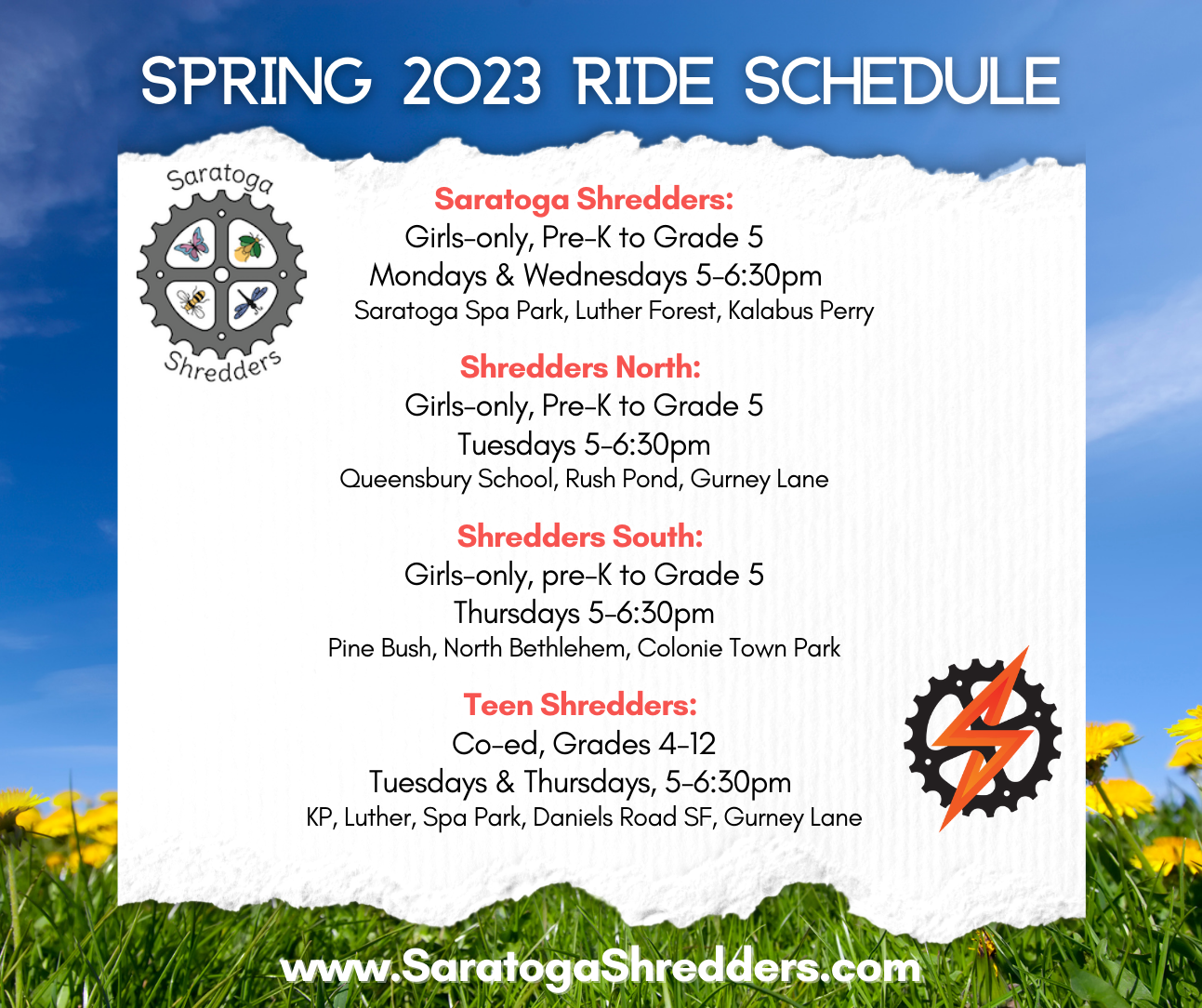 Saratoga Shredders Mountain Bike Club