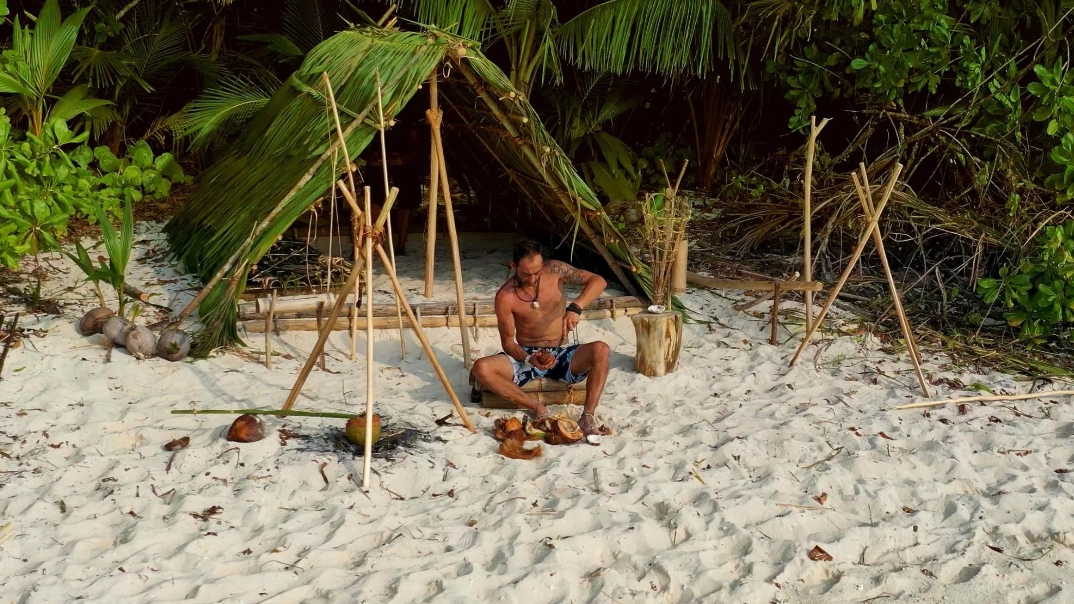Woman Stranded Stranded On A Deserted Island Story