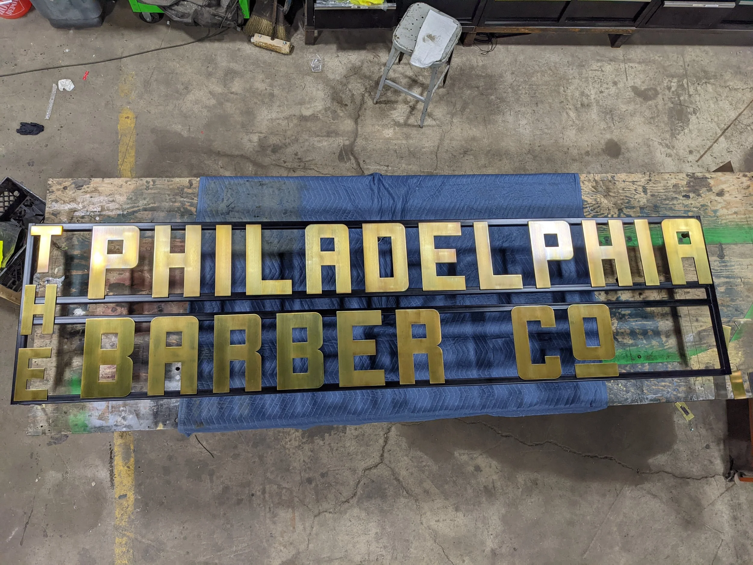 The Philadelphia Barbara Co Sign - In Process 