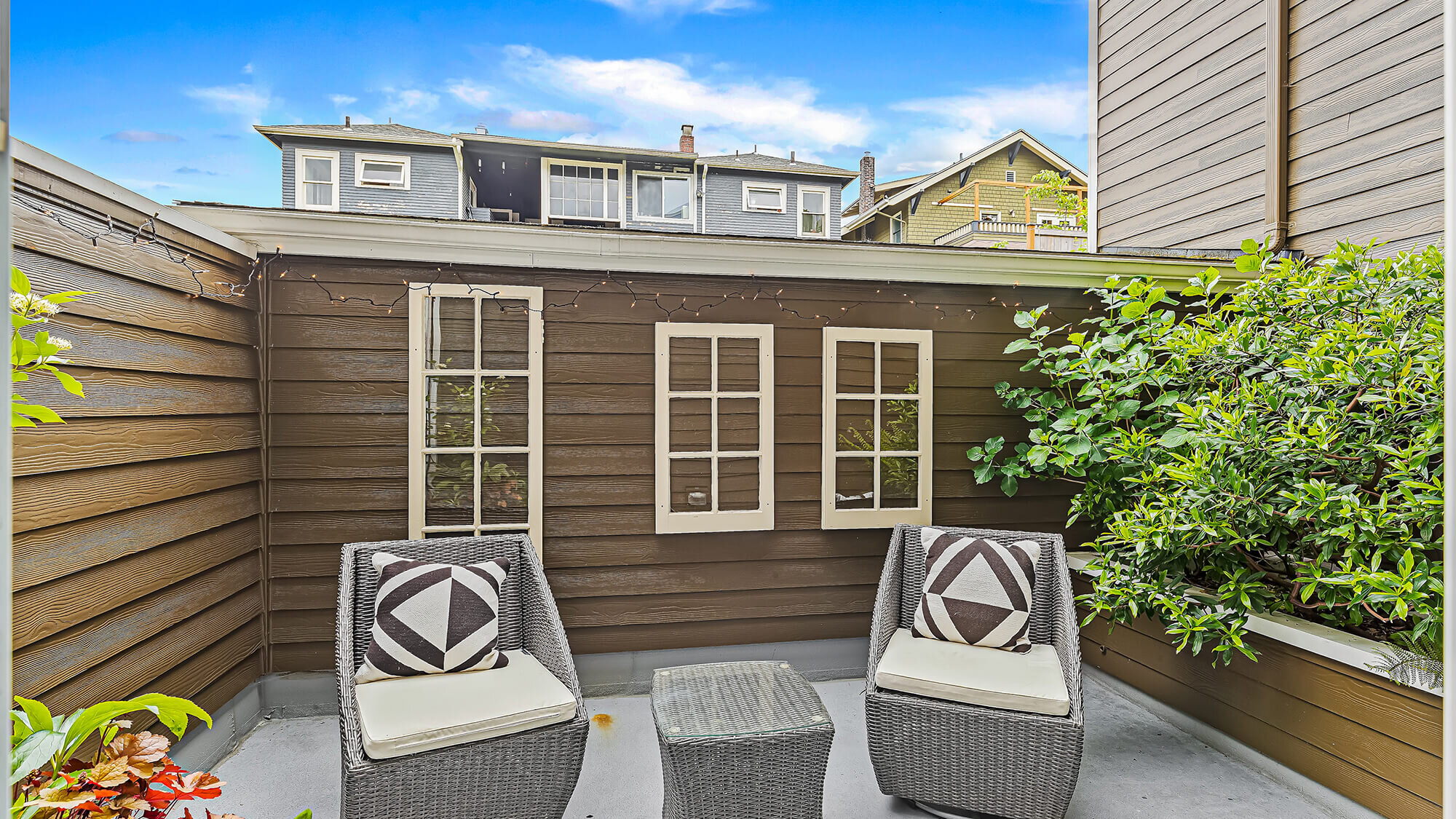 view of balcony with outdoor furniture 