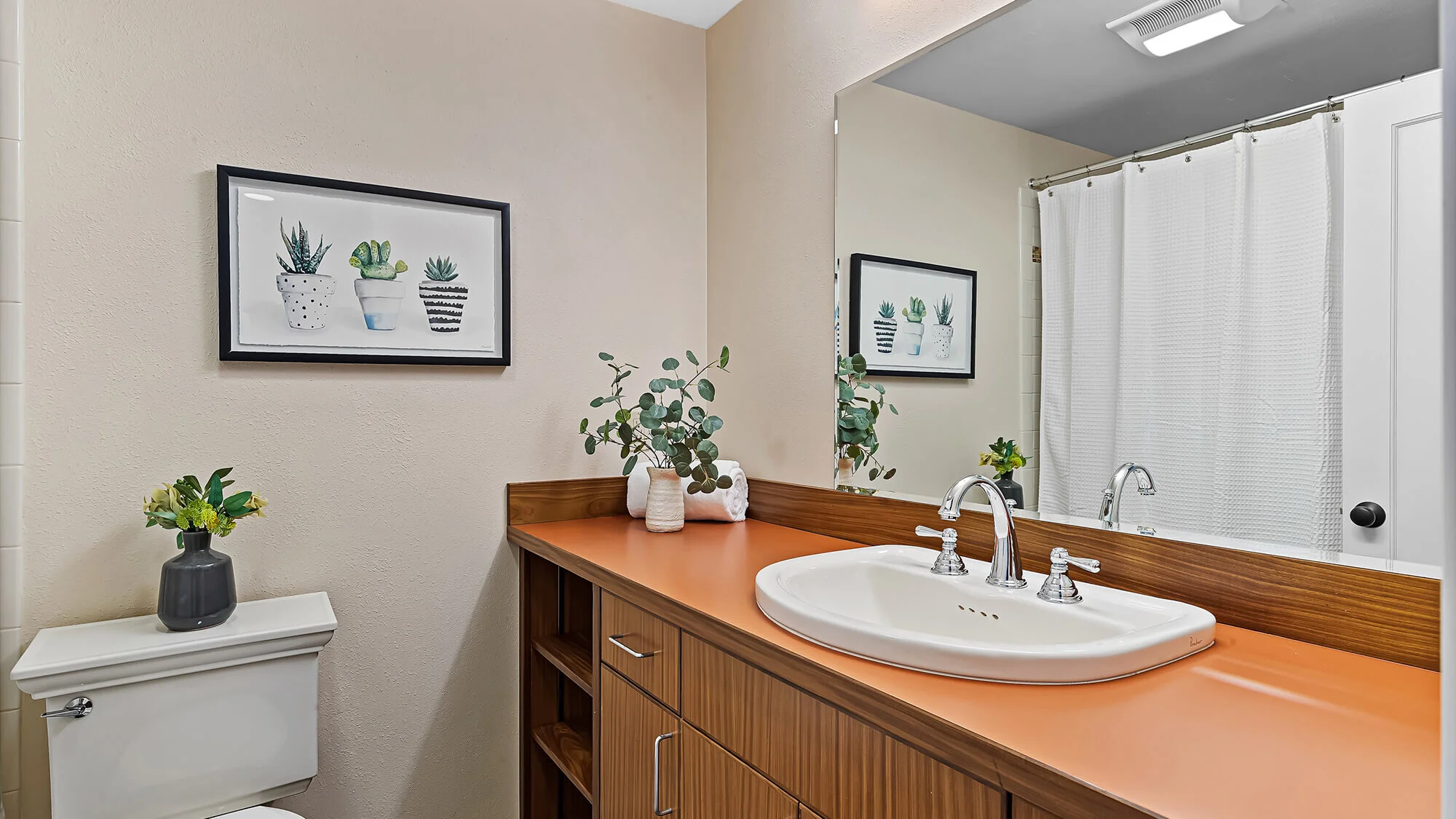 interior of bathroom 