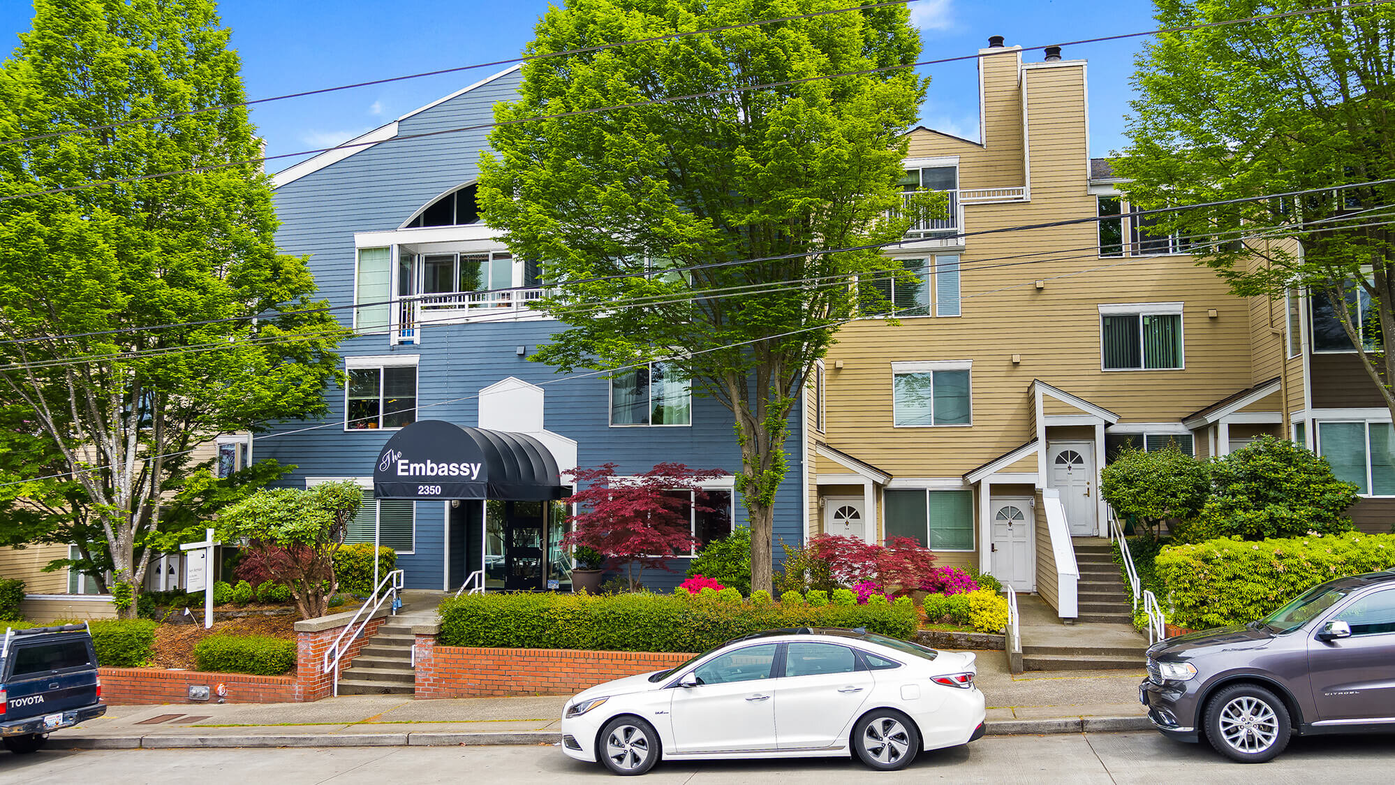 view of capitol hill condo front entrance