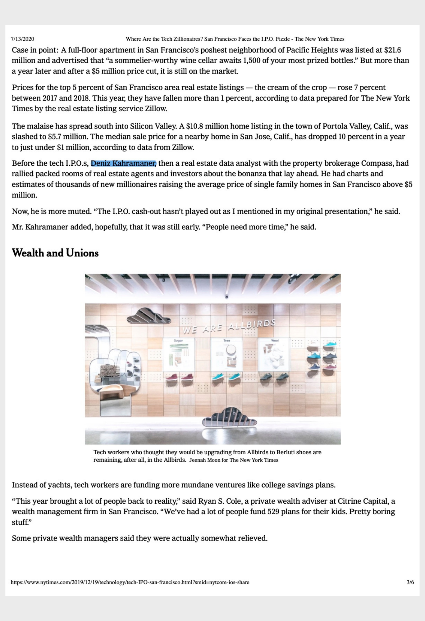 Atlasa covered by the New York Times