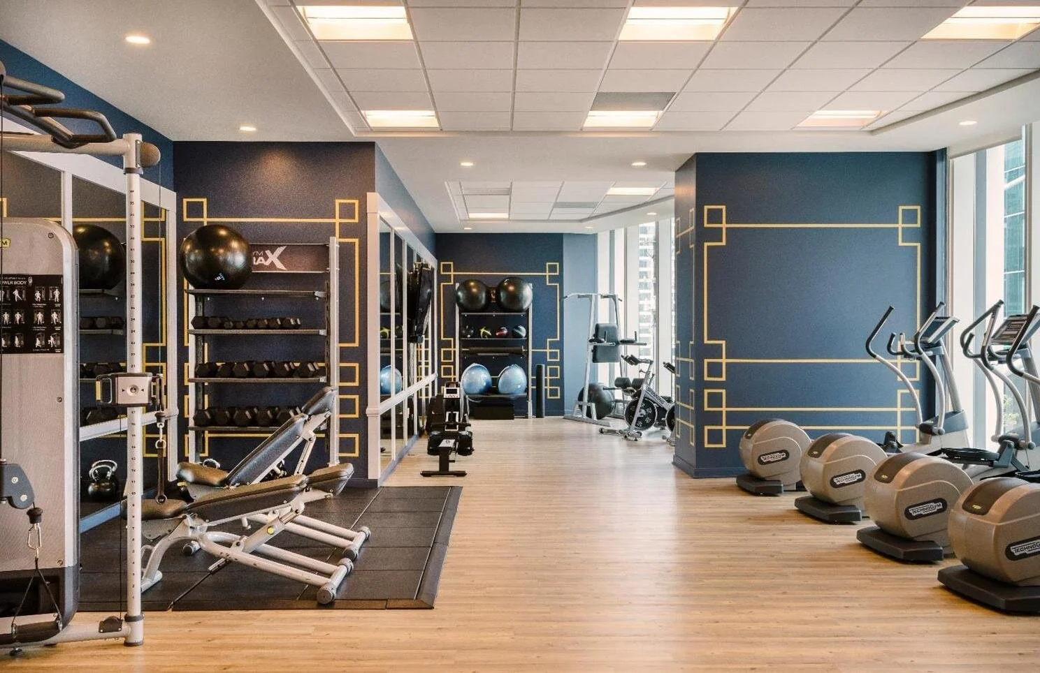 The Harrison Fitness Room