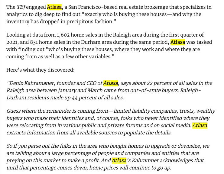 Atlasa covered by The Atlantic
