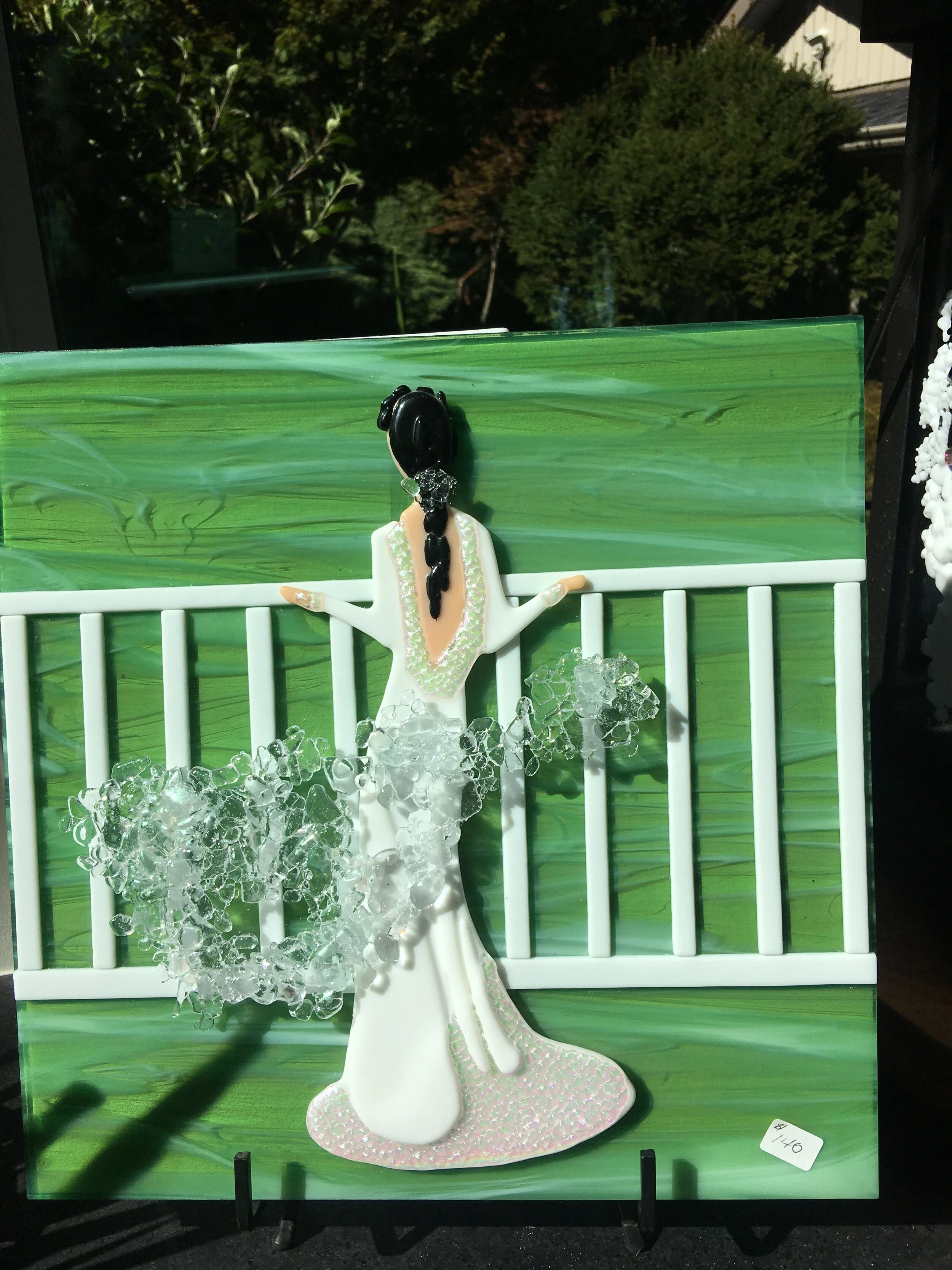 Lady at the Fence