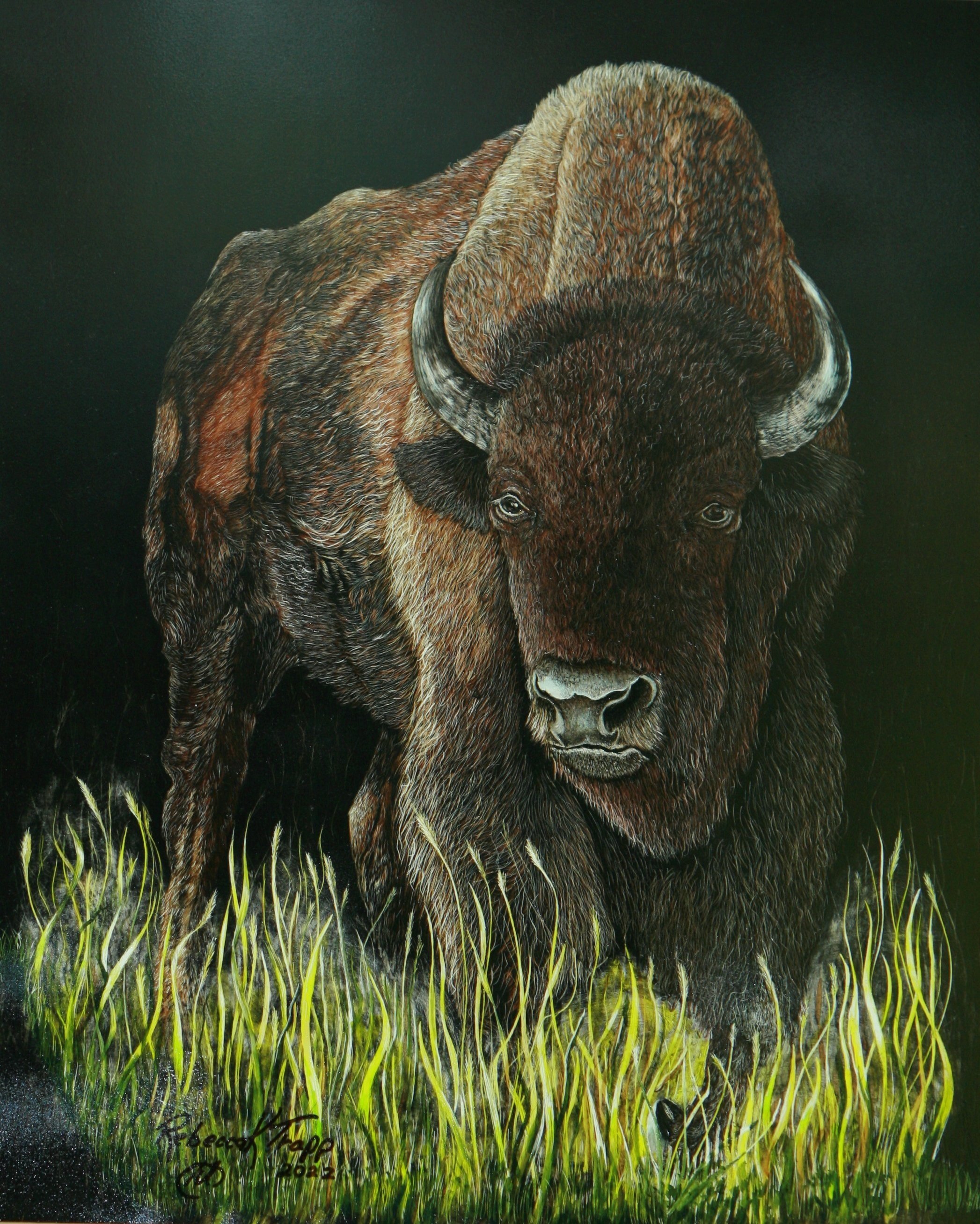 "IN RANGE" 16x20" $1050.00