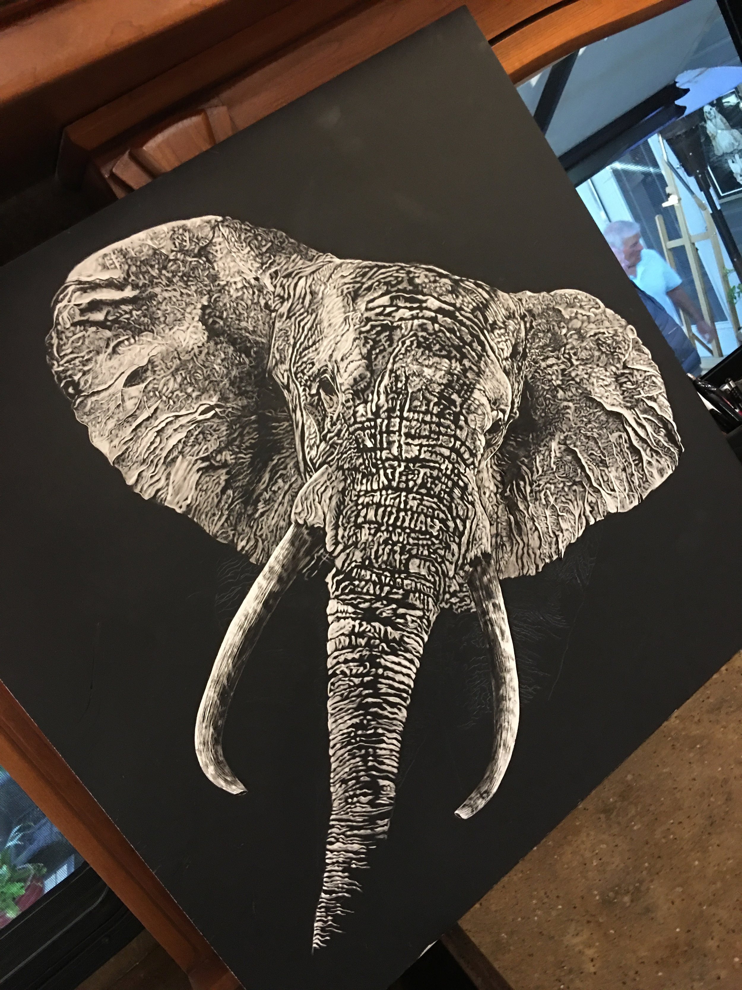 PATRIARCH 24x24" $4000.00