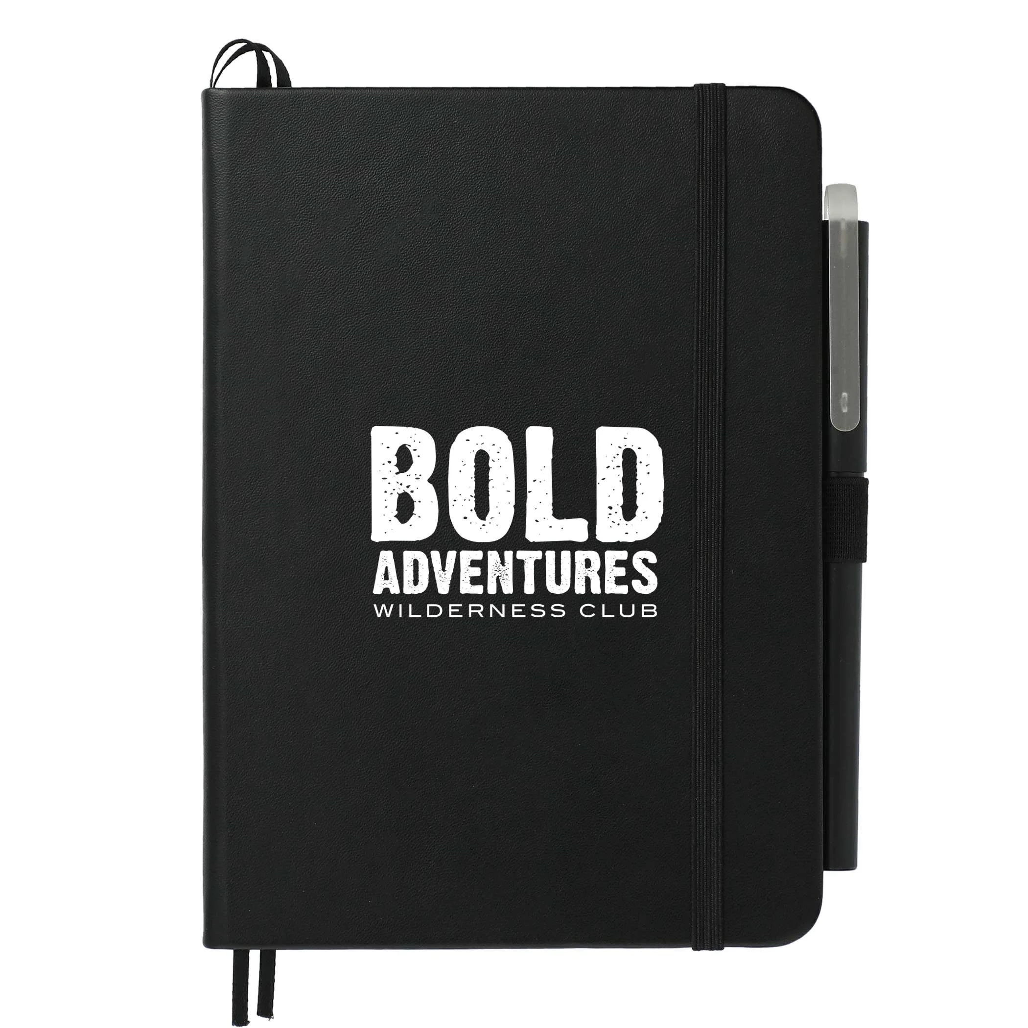 5" x 7" Bulleting Bound Notebook w Pen