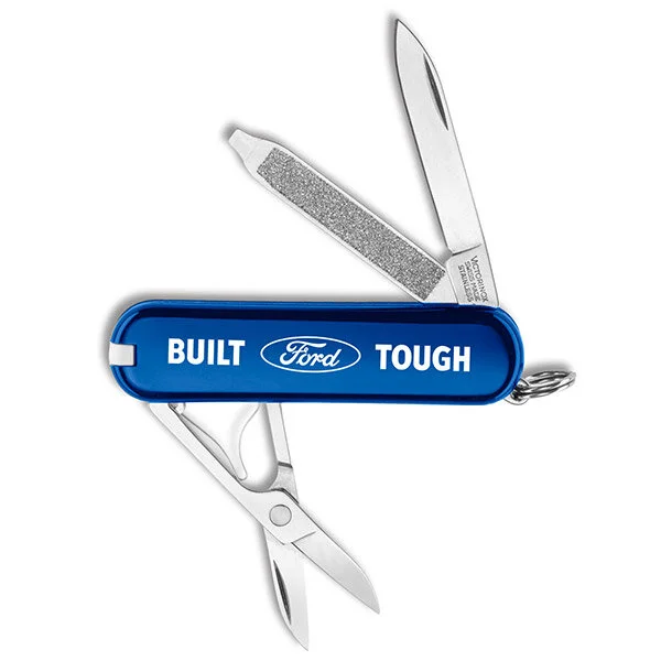 Branded Logo Blue Swiss Army Knife Classic Toronto Canada