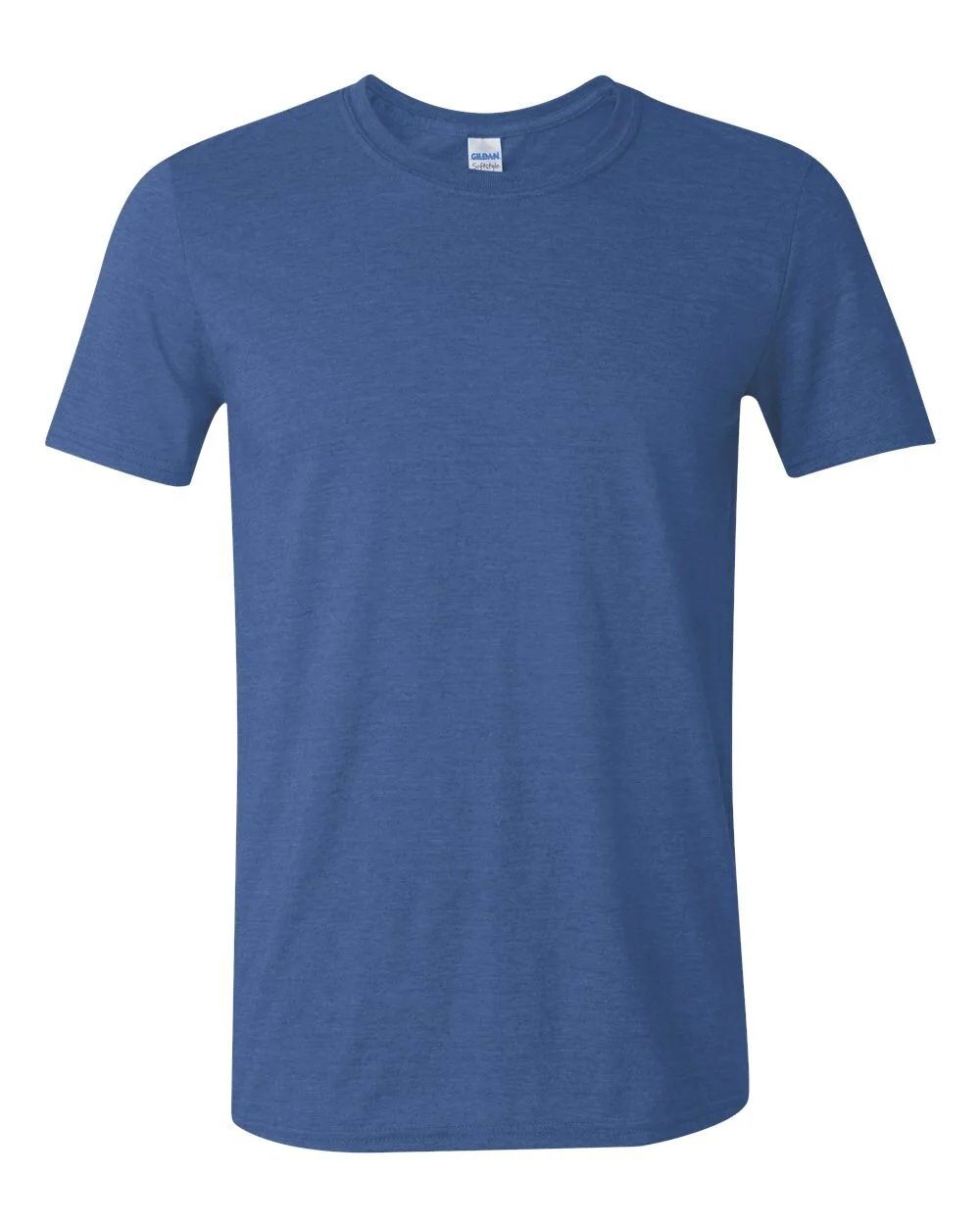 custom promotional tshirt toronto guildan softstyle heather royal blue