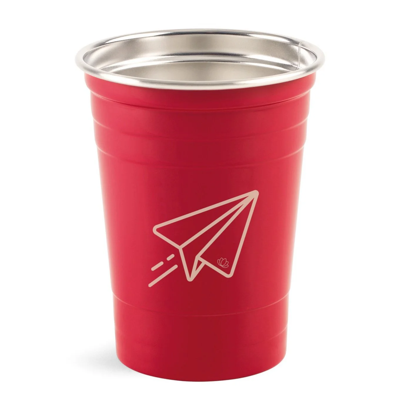 branded promotional red solo cup with custom logo