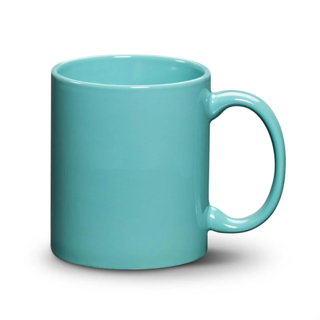 basic custom promotional mug toronto aqua