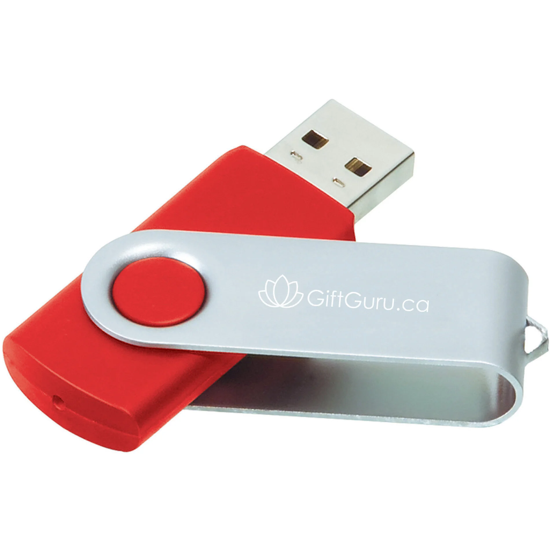 Corporate Gift Red Flip Flash Drive 2GB Toronto