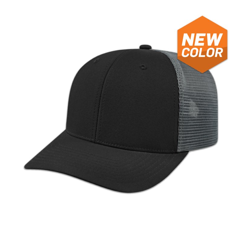 PREMIUM Original Trucker Cap black and charcoal Embroidered promotional caps with corporate logos in Totonro Canada