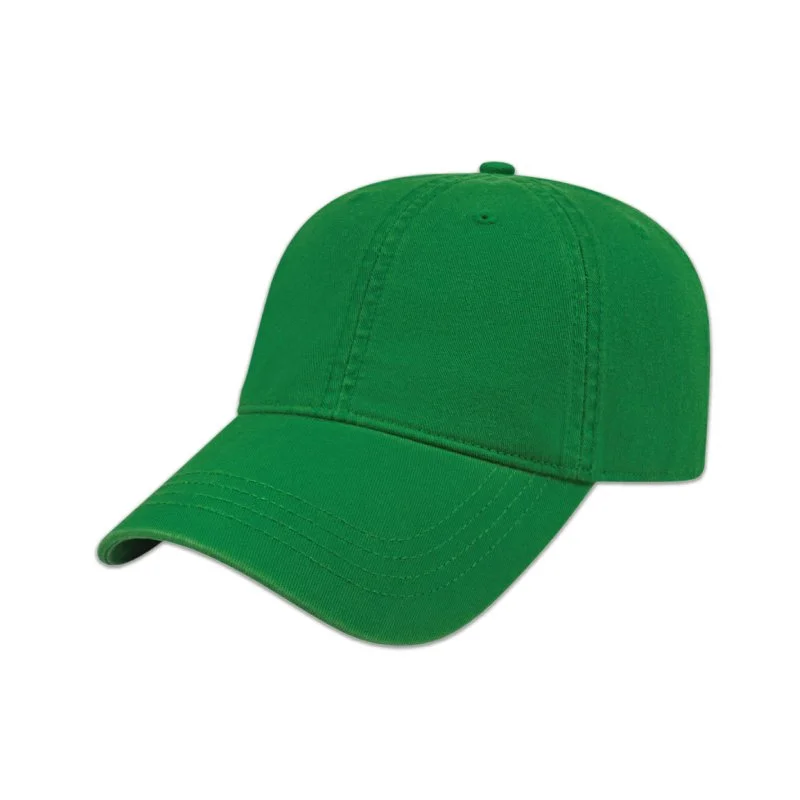 kelly green Cap America i1002 – CLASSIC SERIES UNSTRUCTURED Relaxed Custom embroidered Promotional Golf Caps in canada