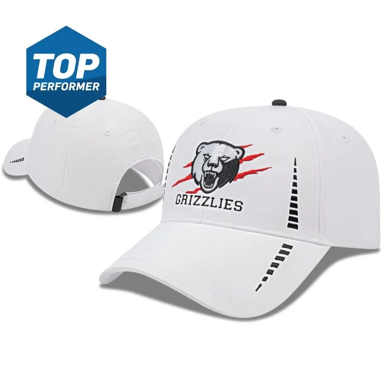 white Cap America i7000 – ATHLETIC SERIES STRUCTURED Performance Custom embroidered promotional Cap