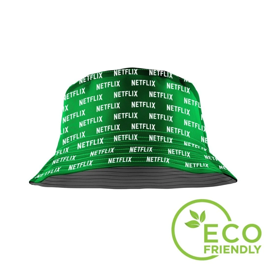 Organic Cotton Custom All Over Print Bucket Hat