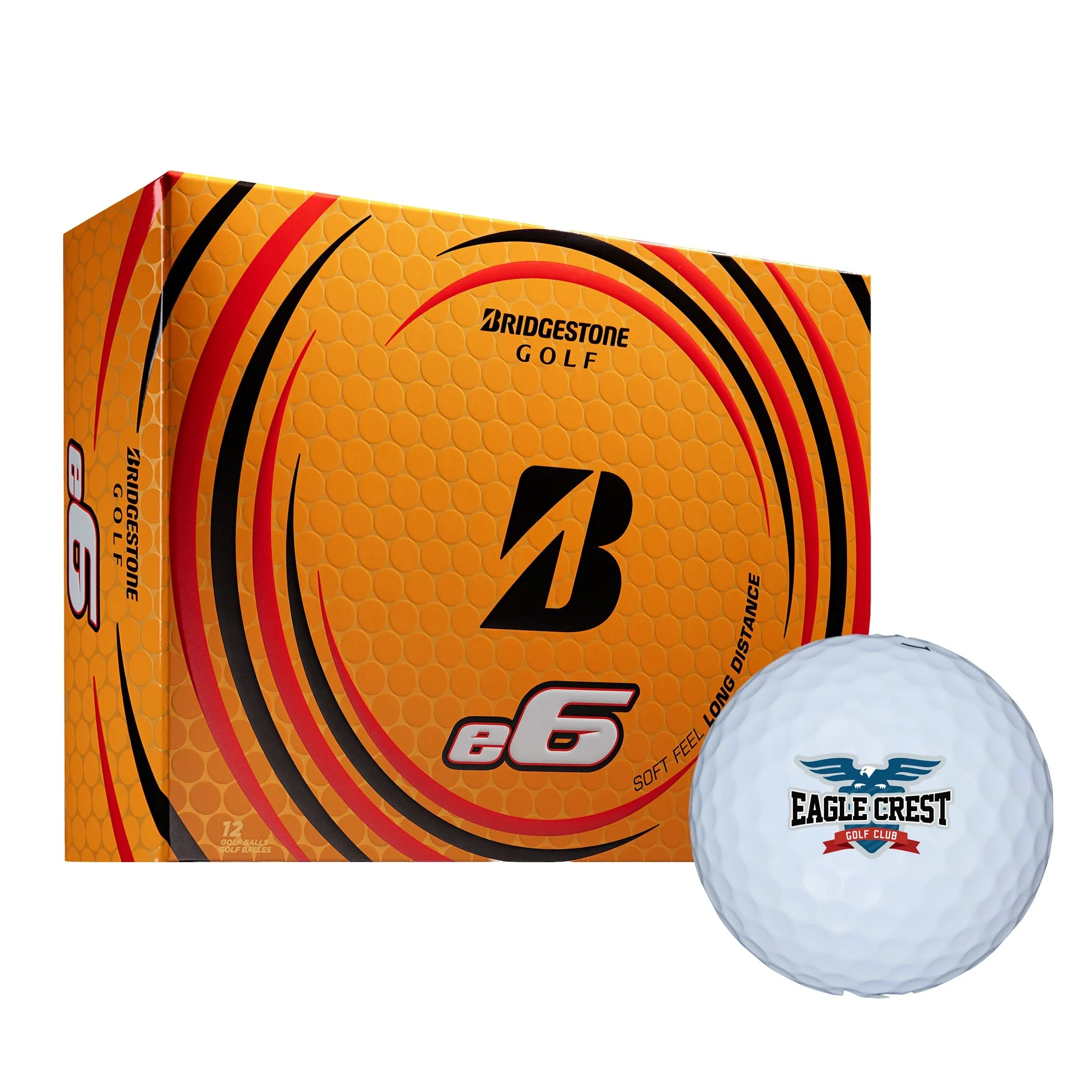 Custom Bridgestone e6 Soft Golf Balls - 12 Pack.jpg
