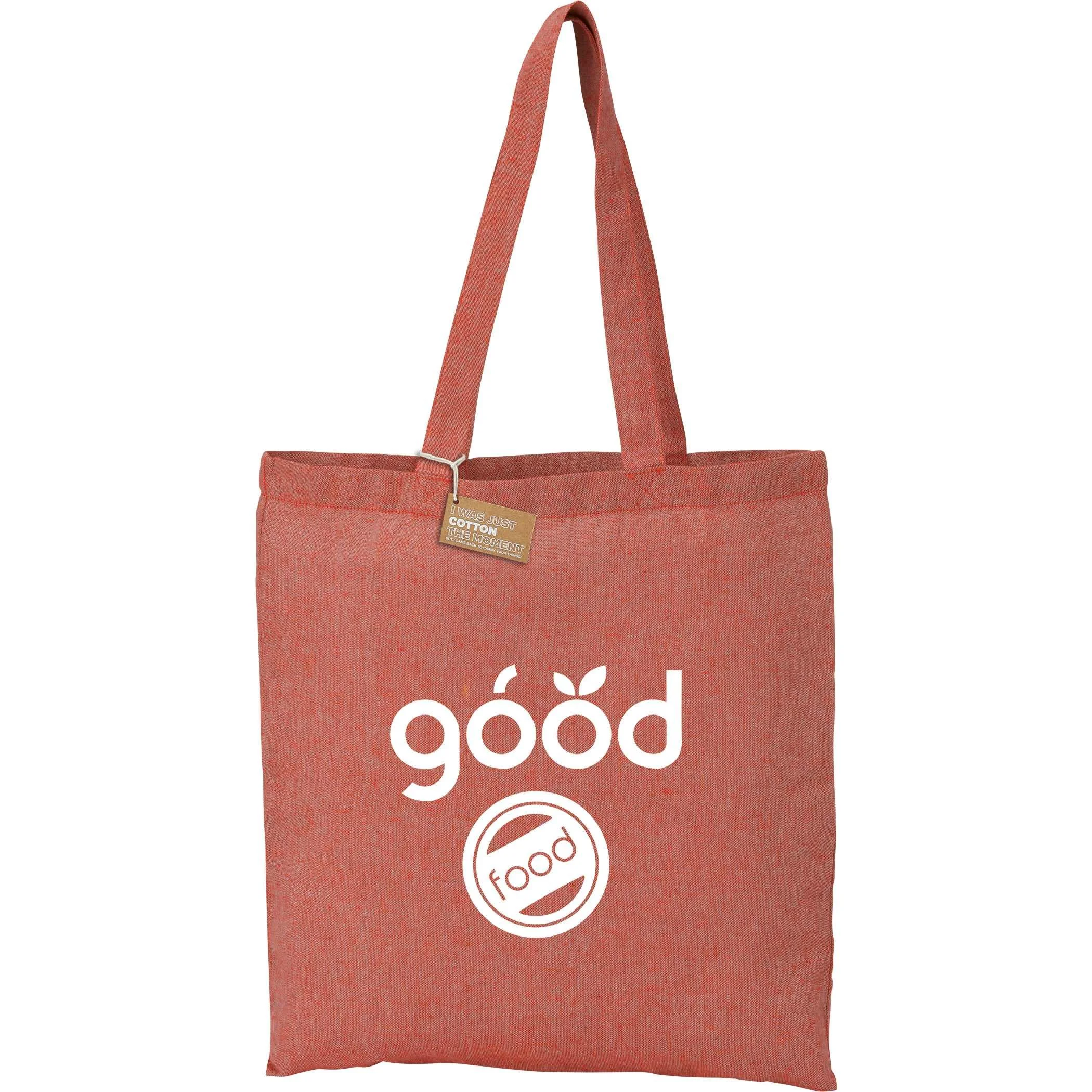 Eco-Friendly 5oz Recycled Cotton Twill Tote Bag