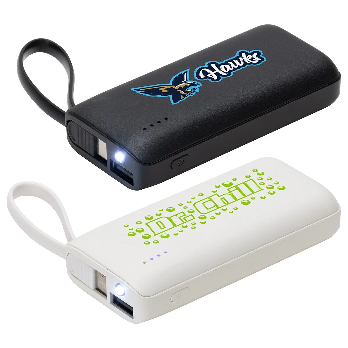 Chancellor 5000mAh Power Bank with USB-C Cable