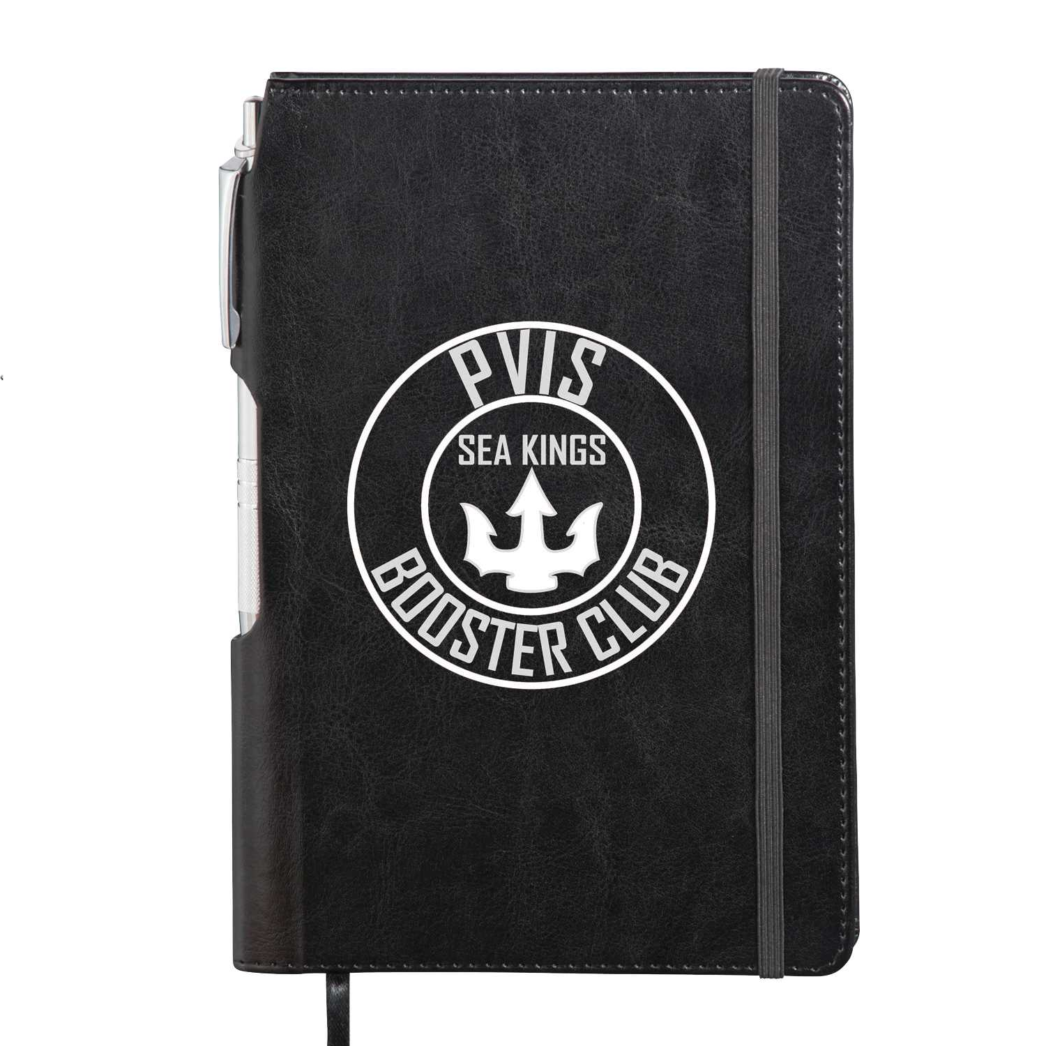 6" x 8.5" FSC® Mix Viola Bound Notebook with Pen