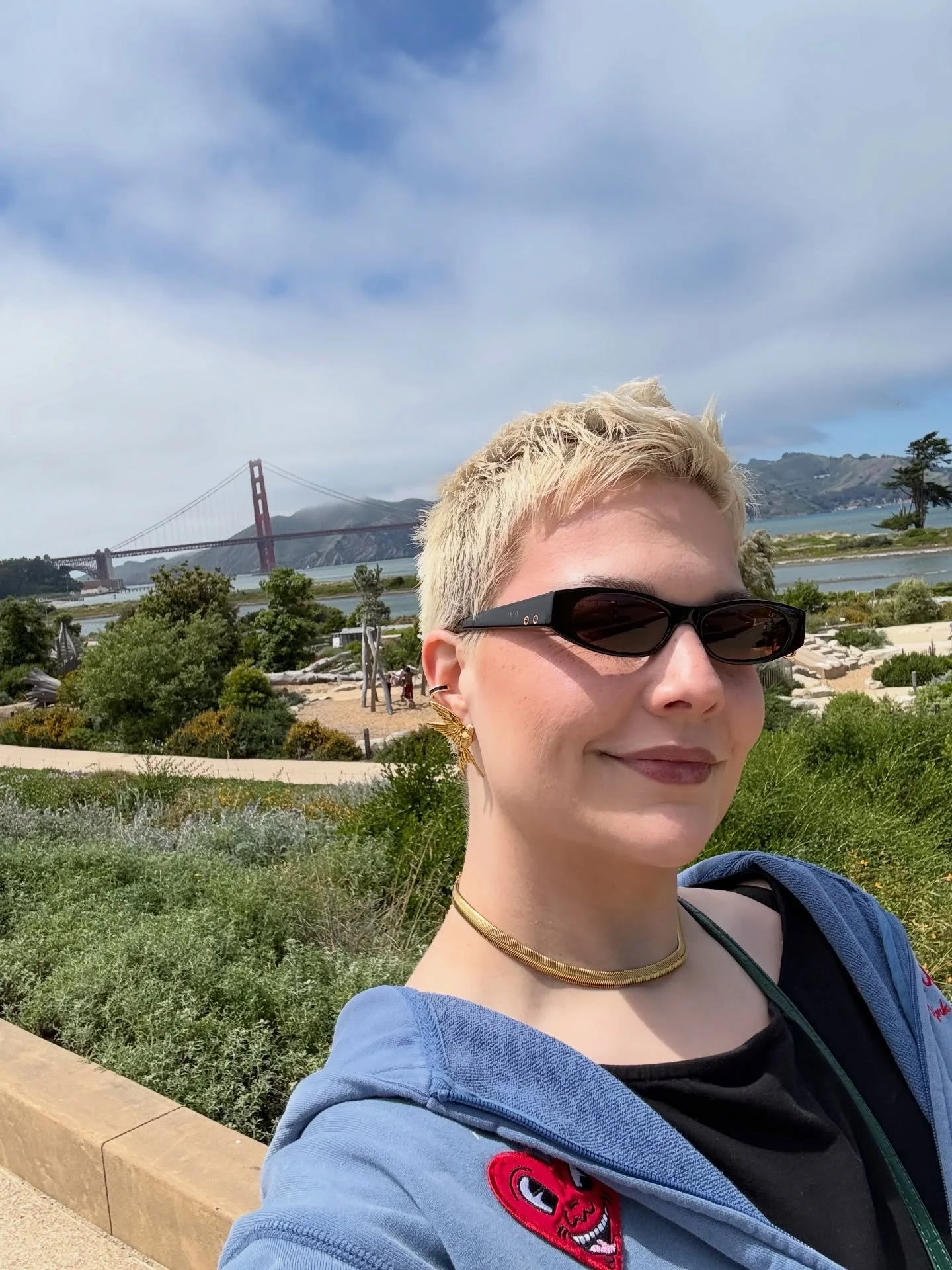 first day of my little birthday trip up in Northern California - starting off with a classic 🌁

#birthdaytrip #northerncali #goldengate #pixiestyle