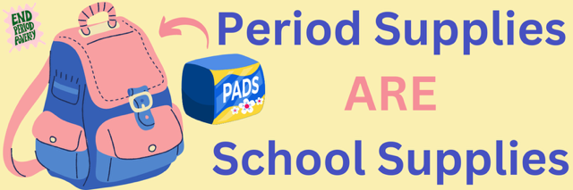 The Most Overlooked Back-to-School Supply: Period Products