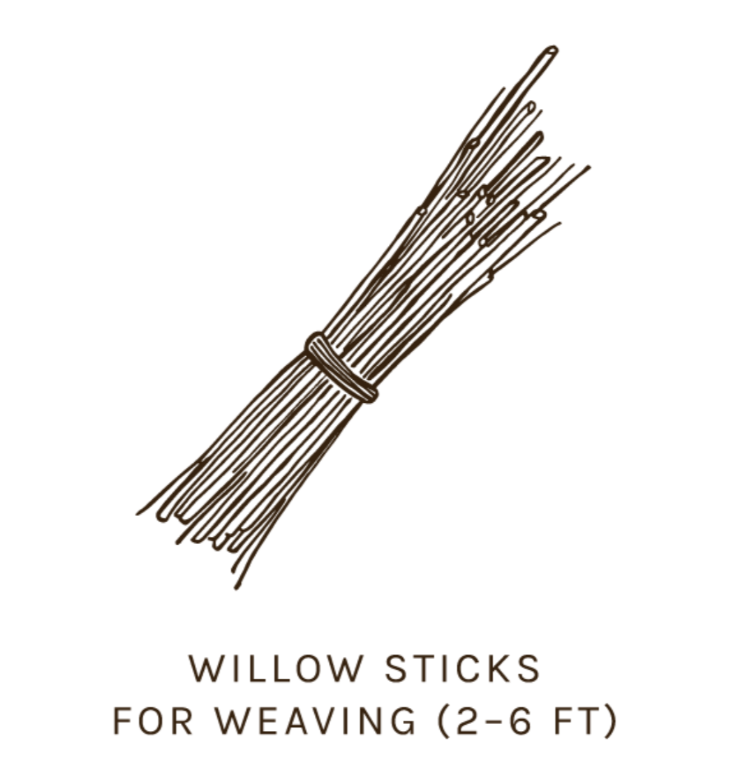 Dried Willow Branches For Sale Living Willow Farm — LIVING WILLOW FARM