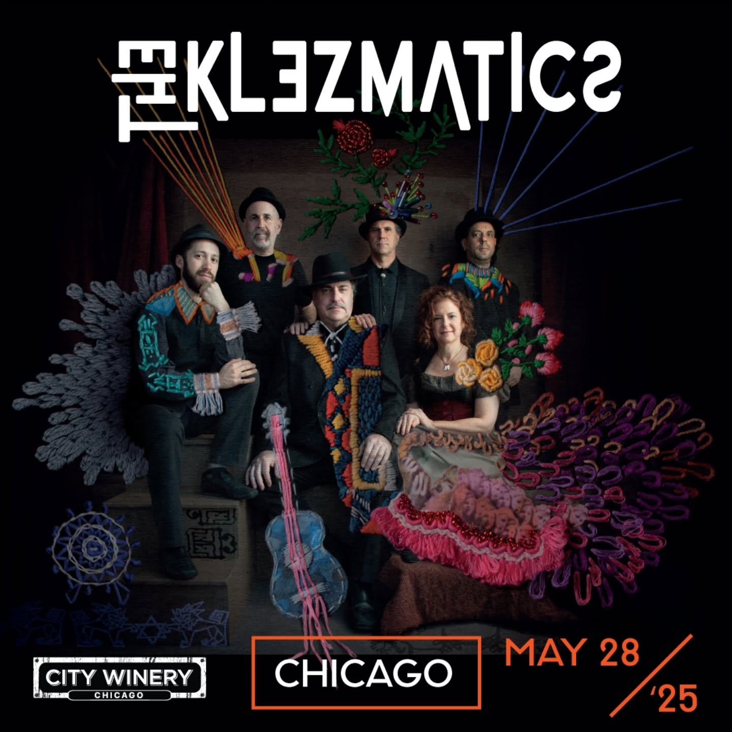 It's been a while, Chicago! See you May 28 in City Winery

Tickets klezmatics.com