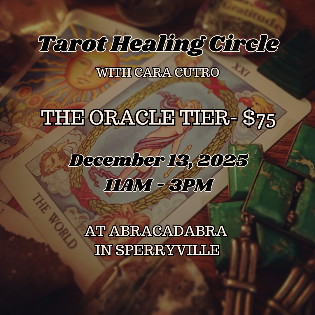 Tarot Healing Circle- Oracle Tier