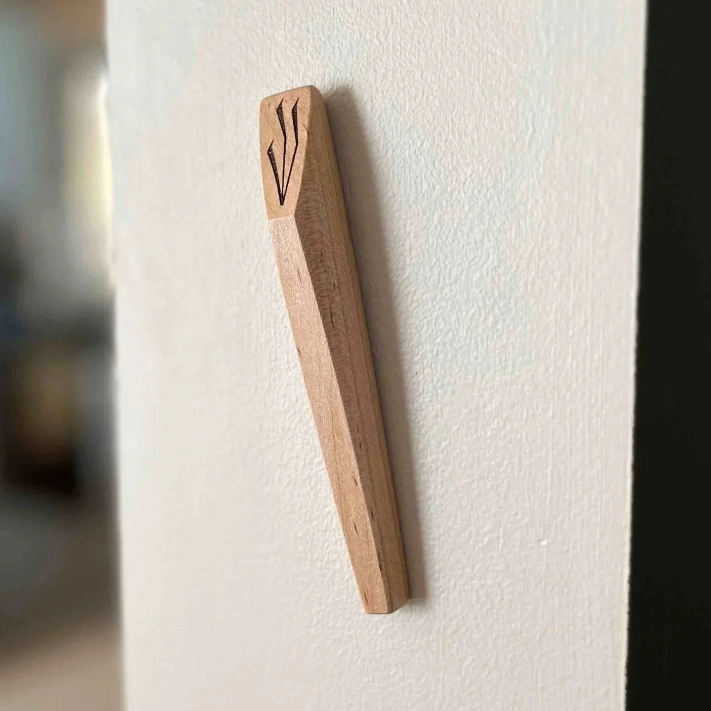 Maple Ember Mezuzah
