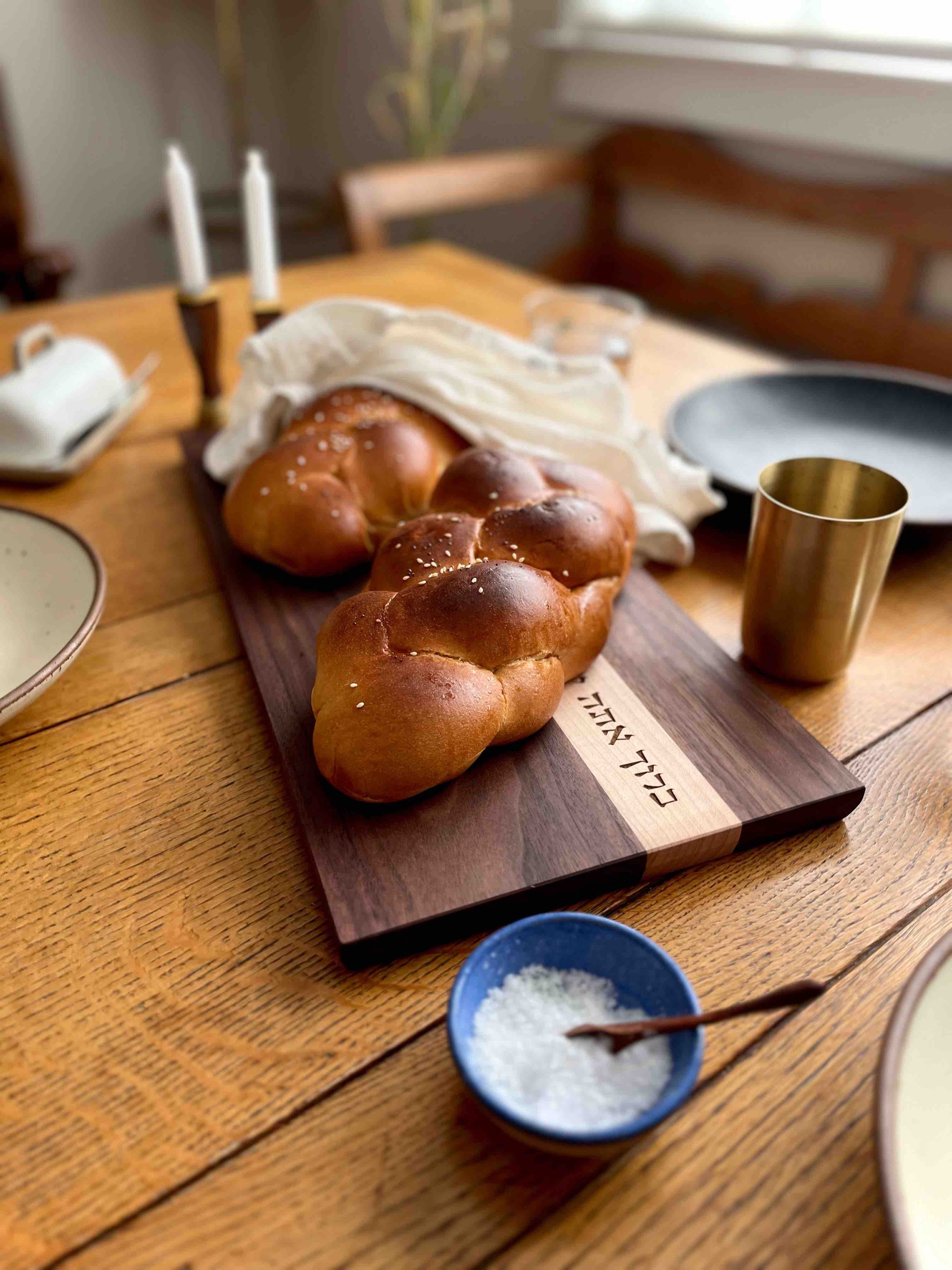 Windthrow Wooden Challah Board for Two Challahs 4.jpg