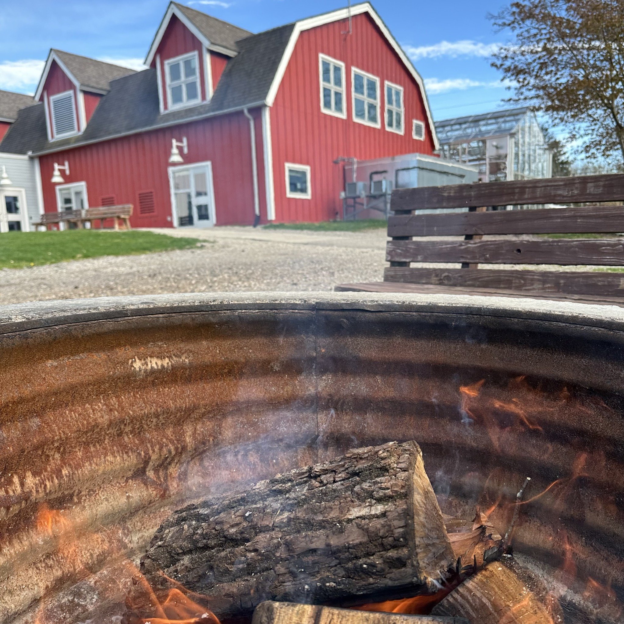 What a lovely day this turned out to be!
Looking for something to do with the kids tonight? 
Open Barn is open until 8pm!  Animals are out, campfire is going, music is on, kitchen is open and serving Guernsey ice cream, scratch baked goods, and some 