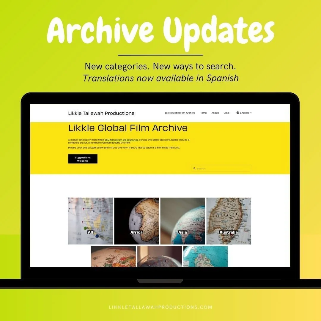 we've made some more updates to the archive. you're now able to search by continent which allows for ease in finding your desired film(s). spanish translation is also available across the site.

more films. more blog posts. coming soon. 🔗 in our bio