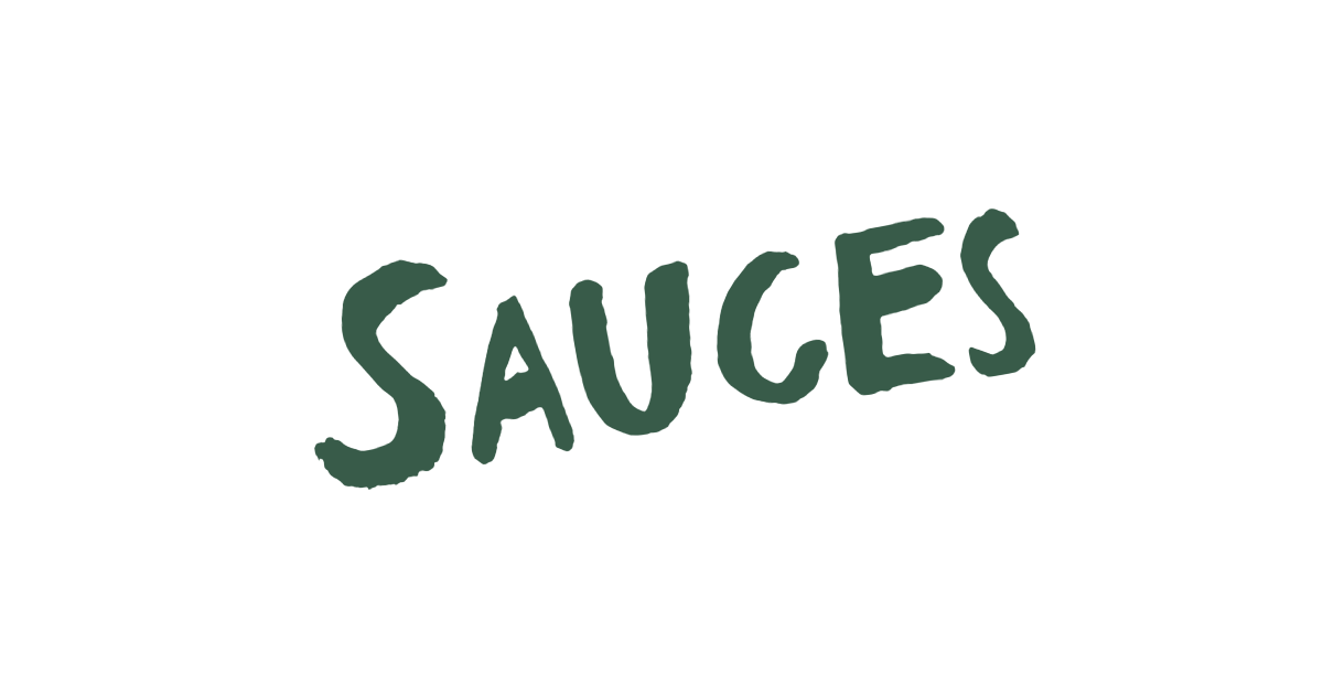 Sauces section of the menu