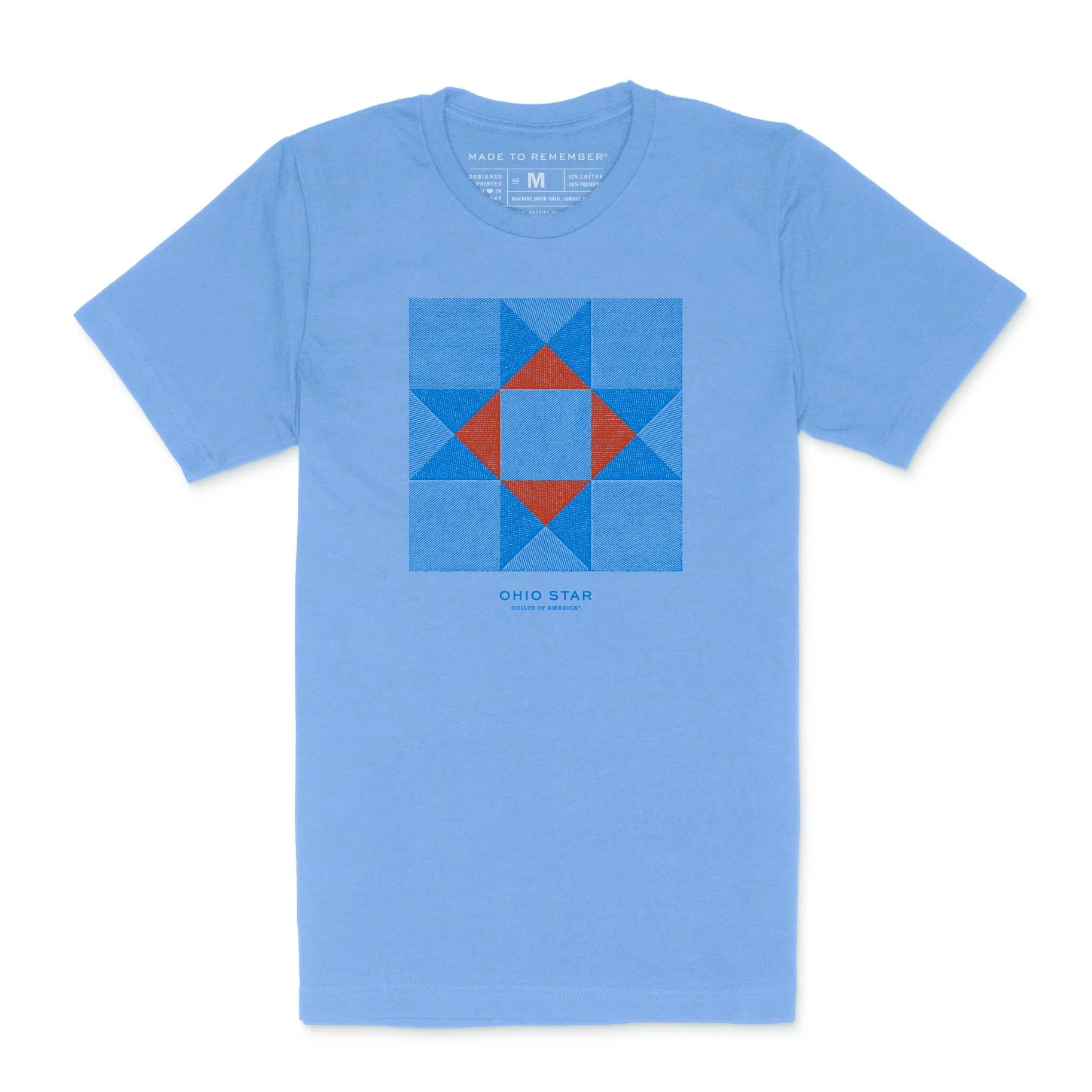 Ohio Star | Quilts of America™ T-Shirt