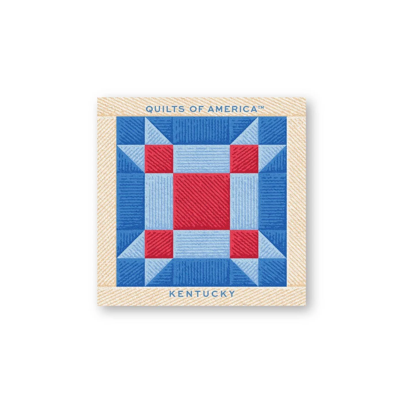 Quilts of America™ Kentucky Sticker
