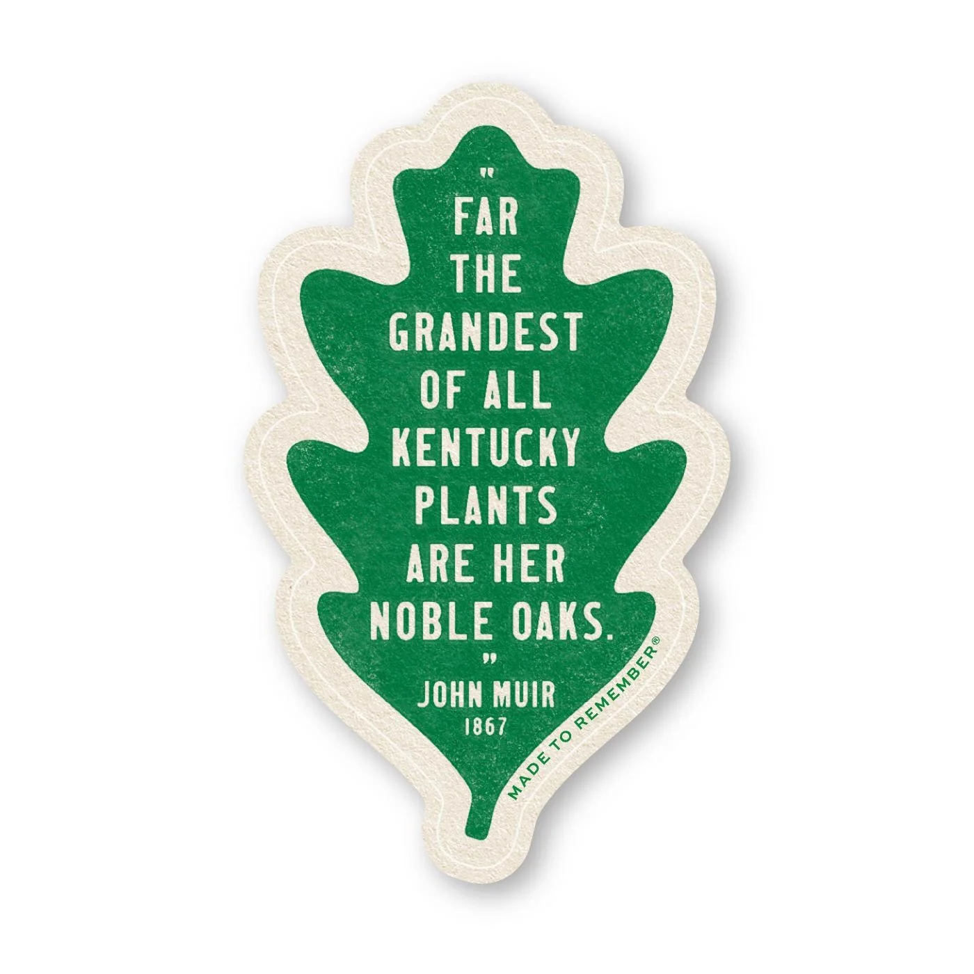RRG Red River Gorge Oval Bumper Sticker - 3x5 Inch Durable Polyester Decal
