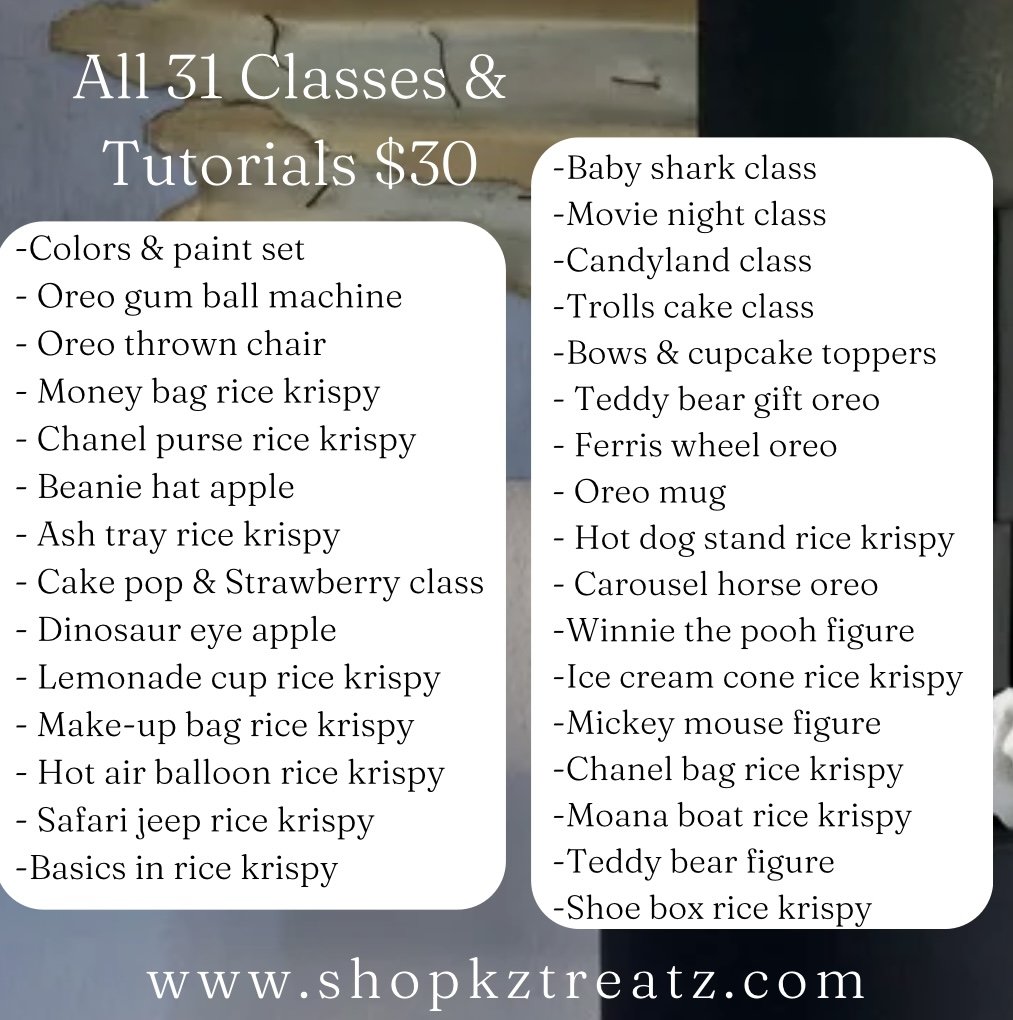 31 classes & tutorials