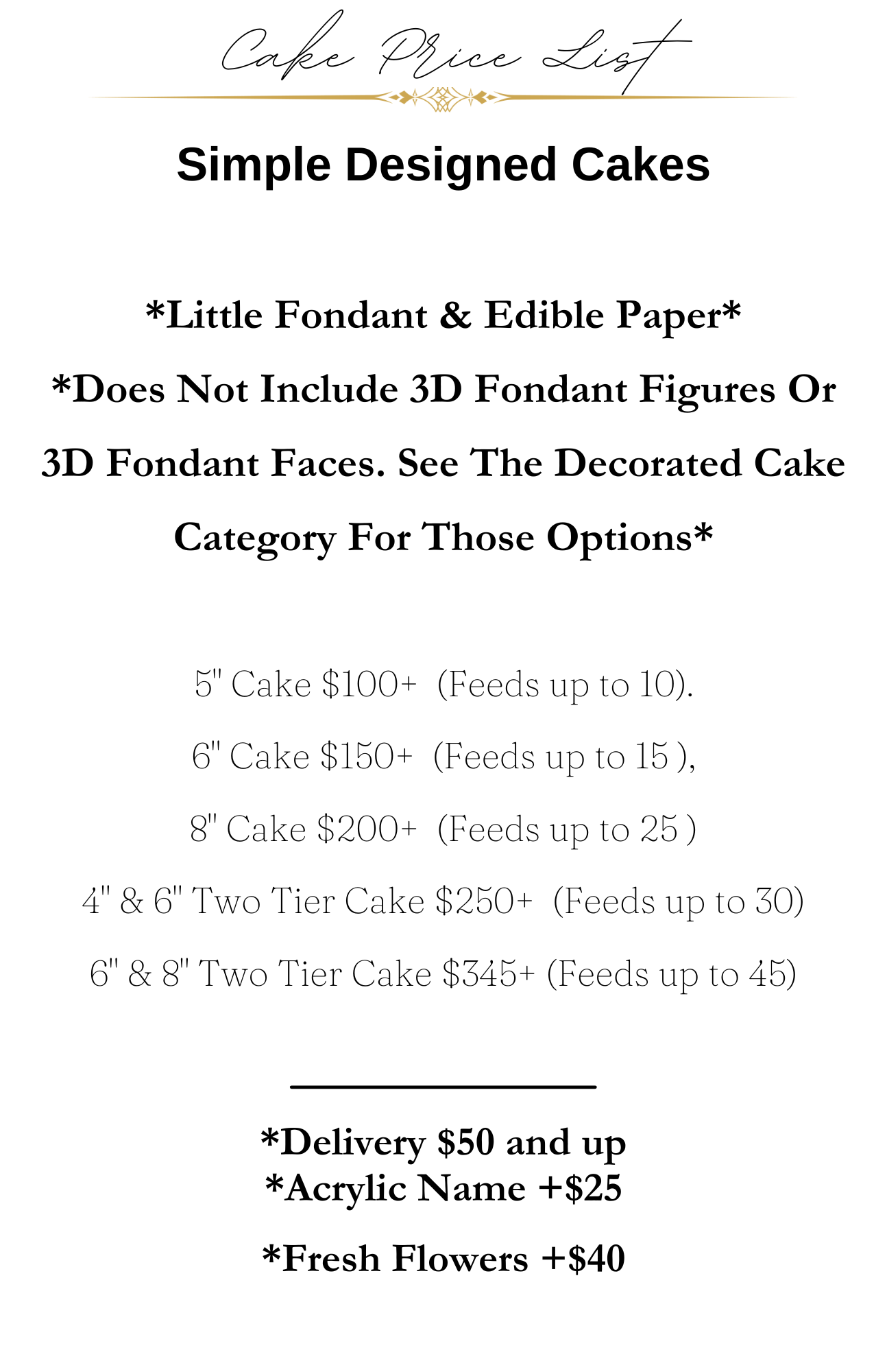 Pricing And Packages K z Treatz