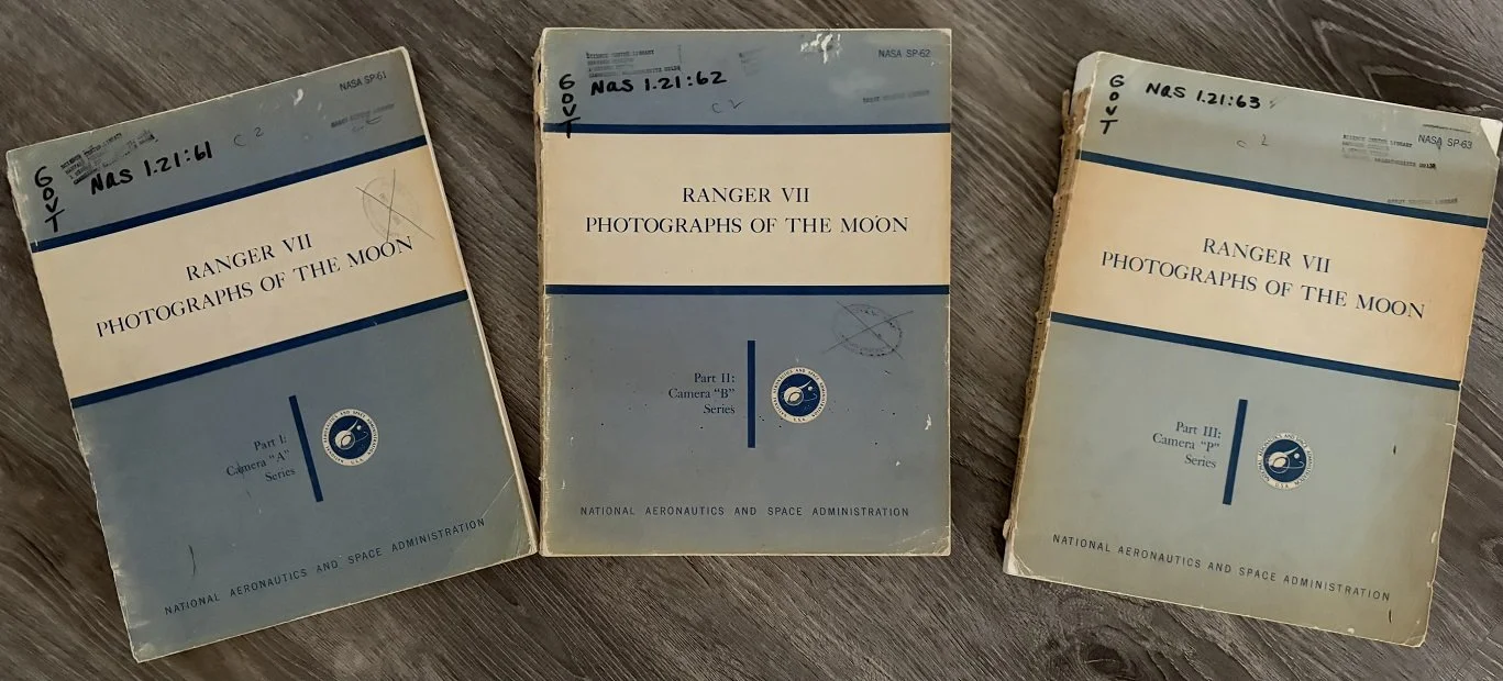 Ranger VII - 3 Volumes from the Harvard Science Library.jpg
