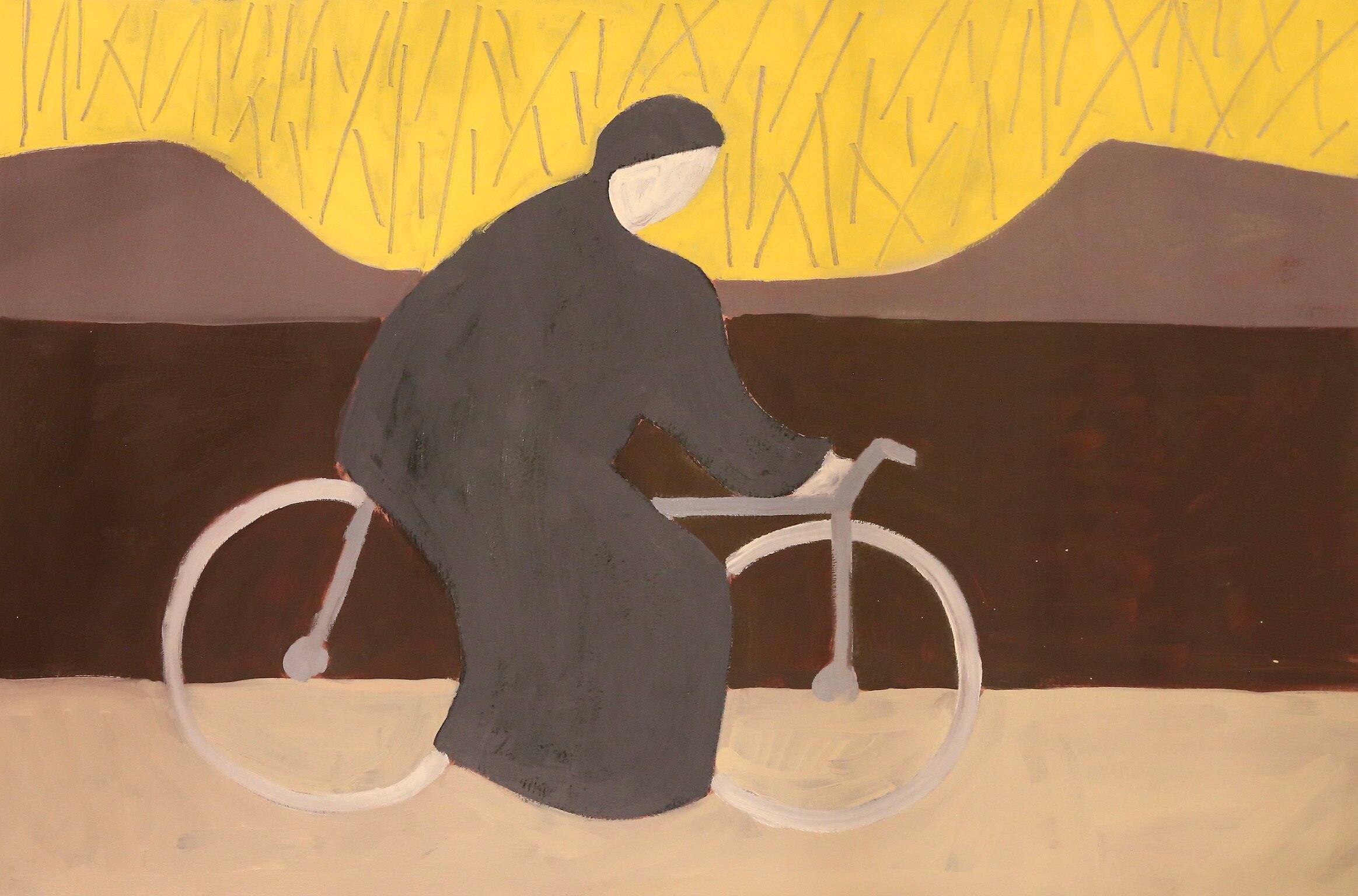 Milton Avery Study 1 15 X 22 Oil on Paper 2020 Available