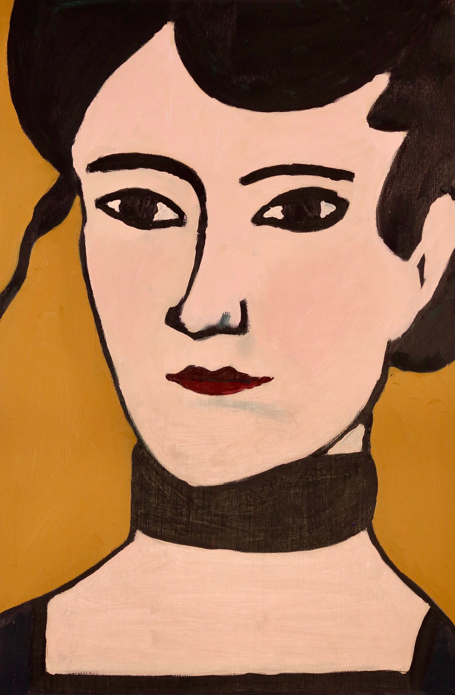 Henri Matisse Study 3 18 X 12 Oil on Paper 2019 Available