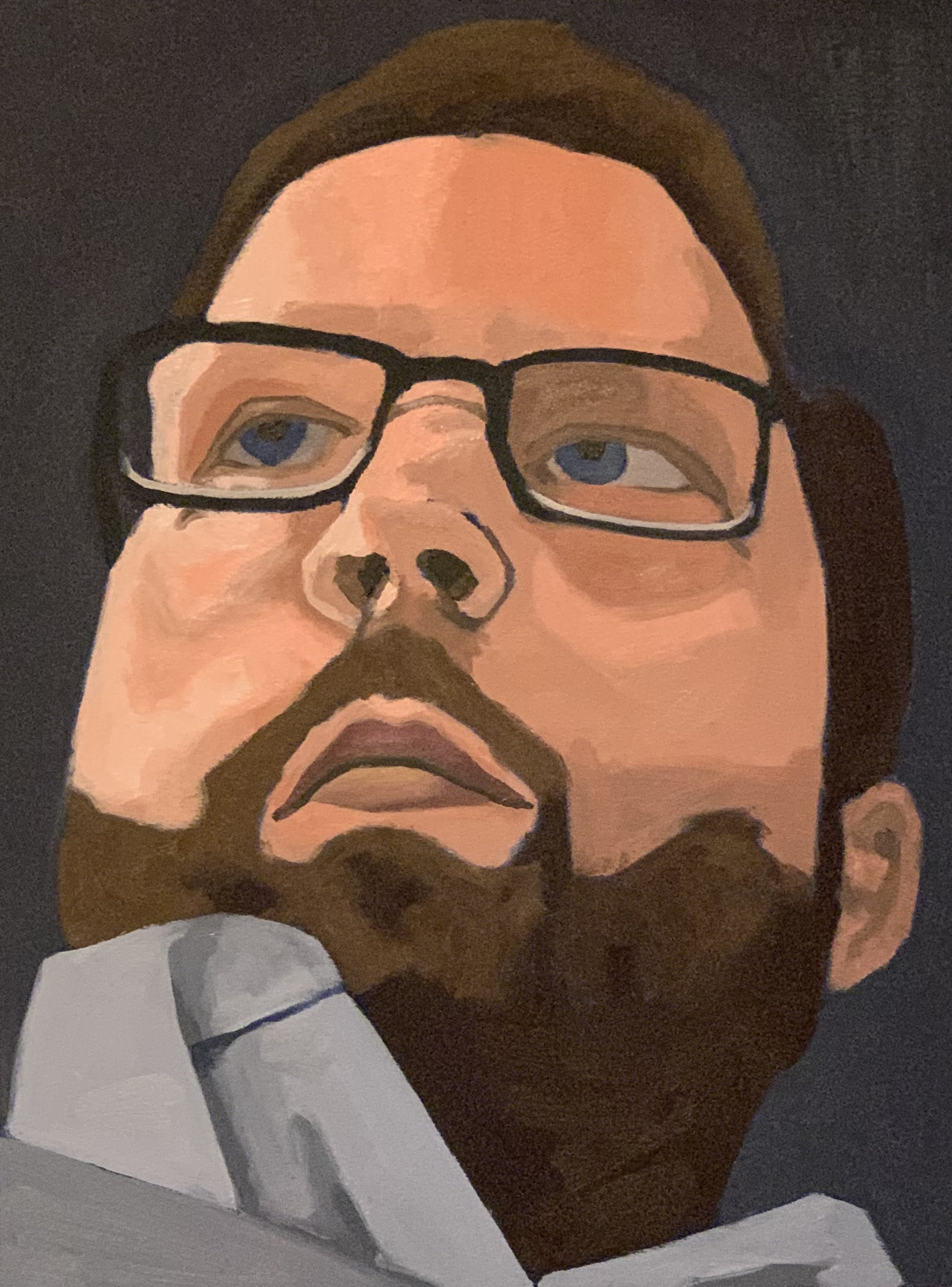 Trevre 1 16 X 12 Oil on Paper 2022