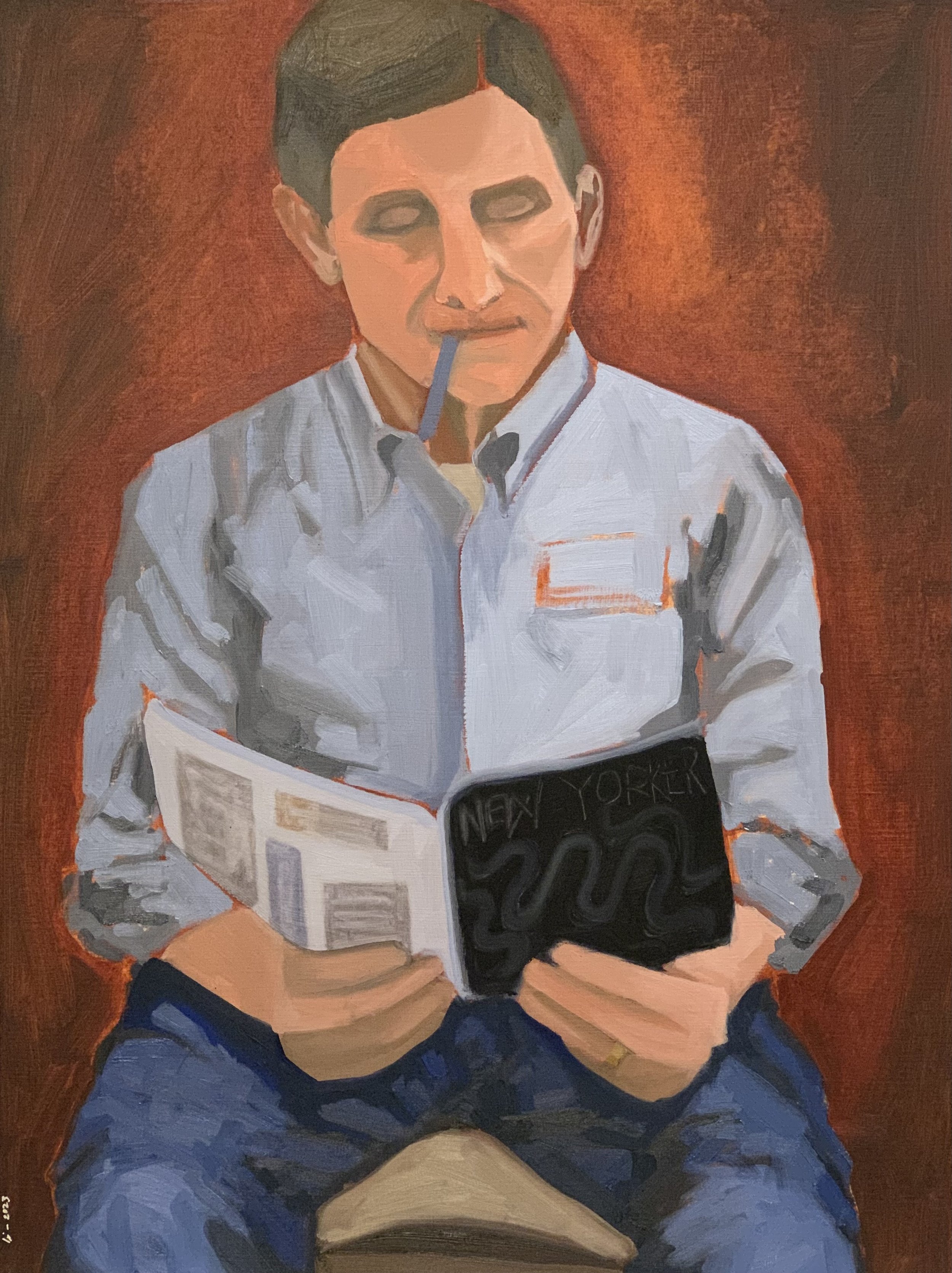 Joe 24 X 18 Oil on Paper 2023